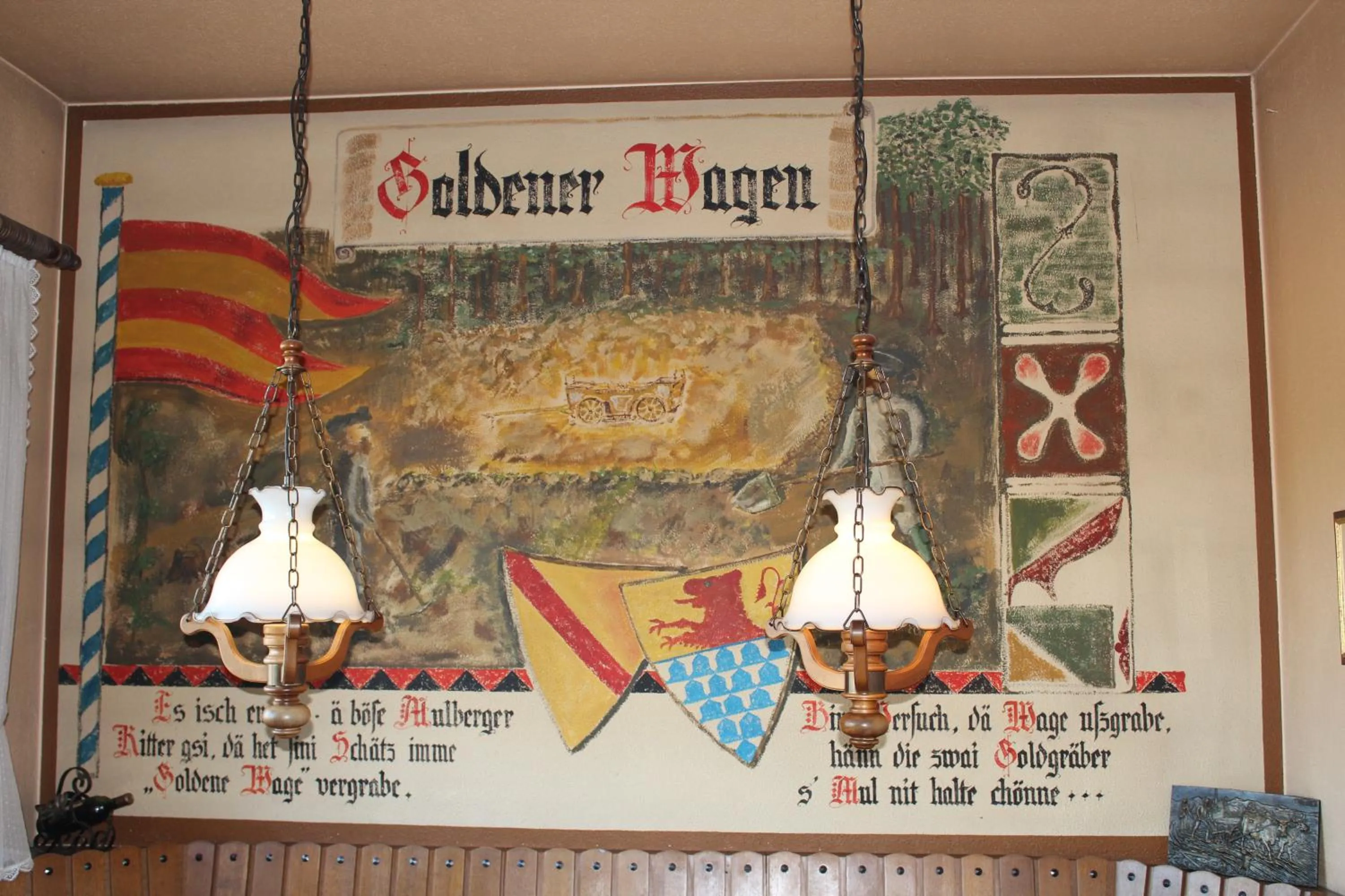 Location in Hotel zum Goldenen Wagen