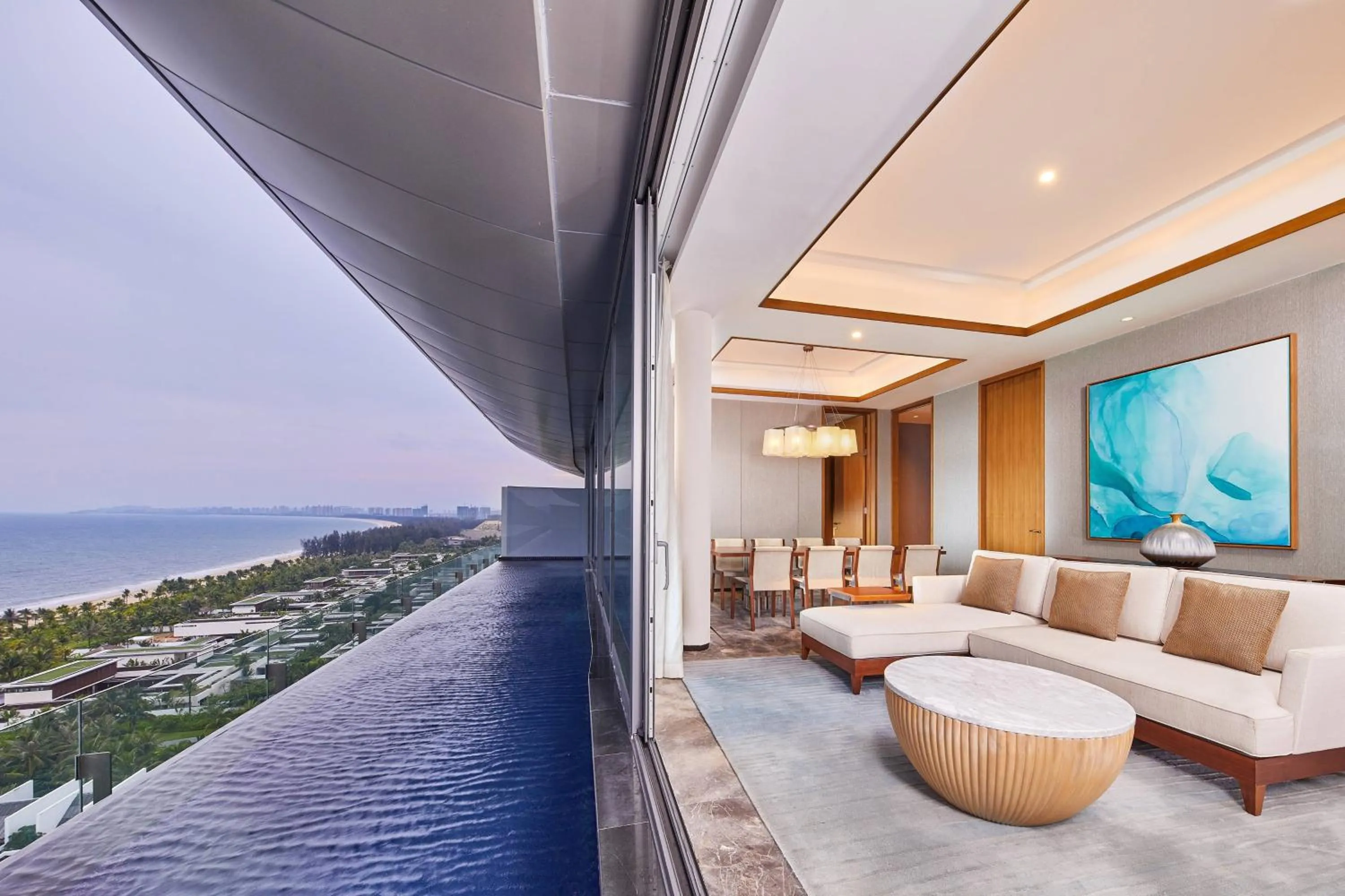 Living room in The Westin Blue Bay Resort & Spa