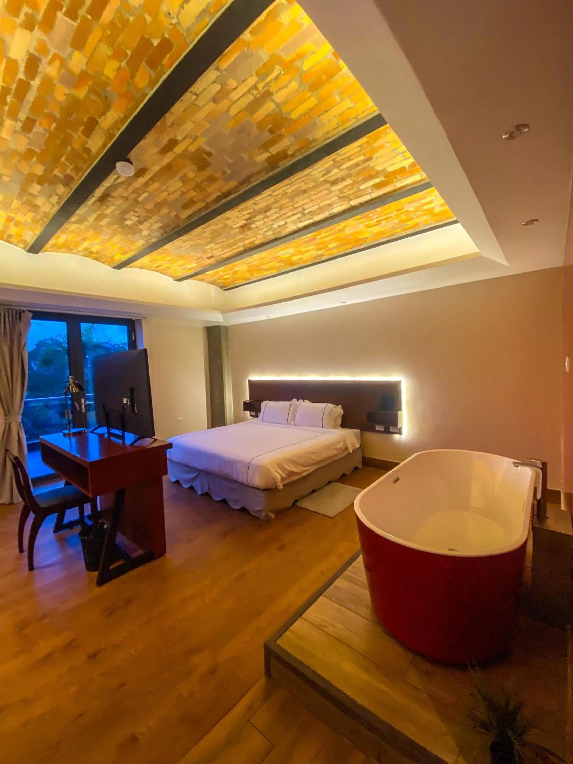 Bedroom, Bed in Hotel de Turistas Iquitos