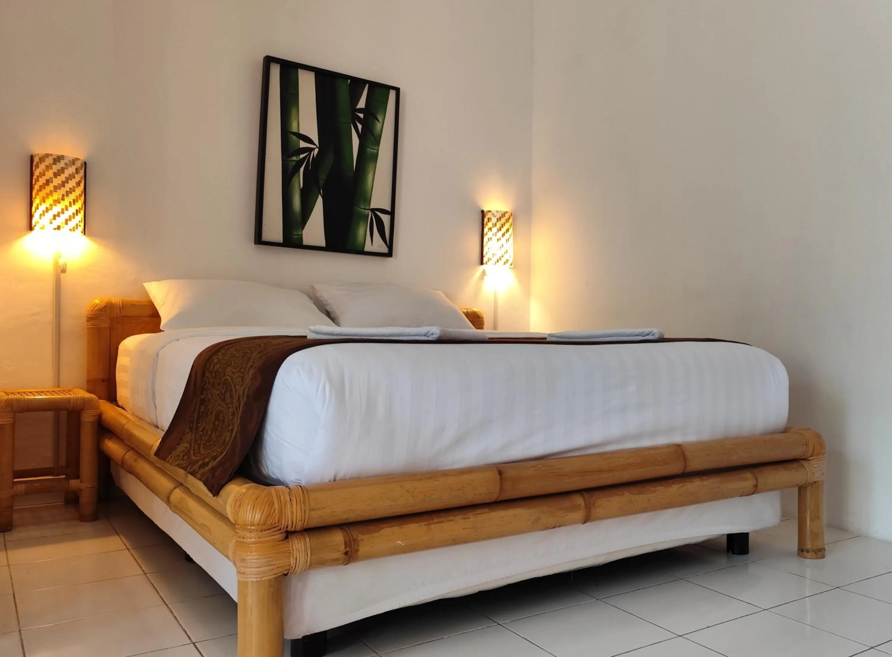 Bedroom, Bed in Keyani Bungalows Lovina