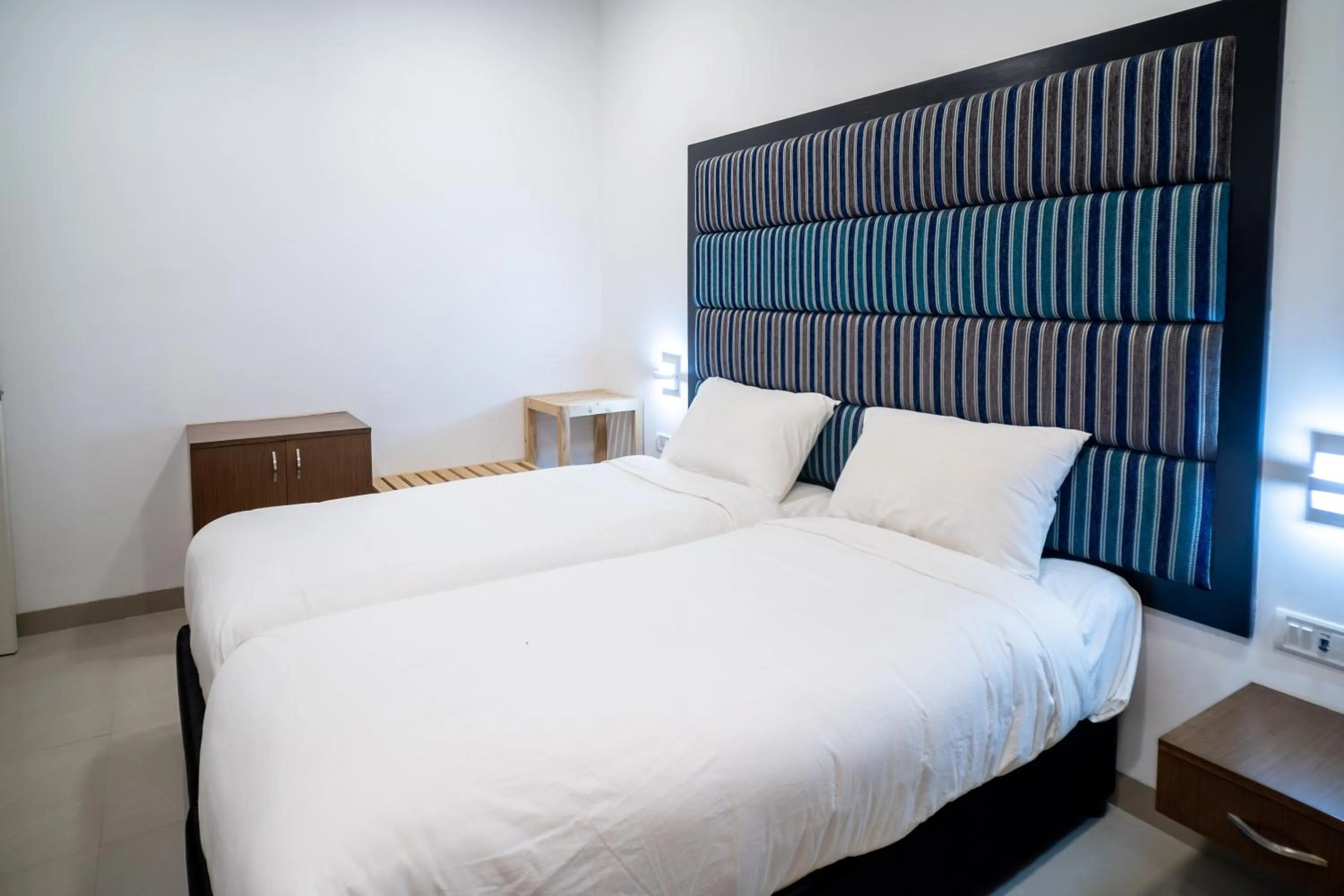 Bed in La Woods Village Resort