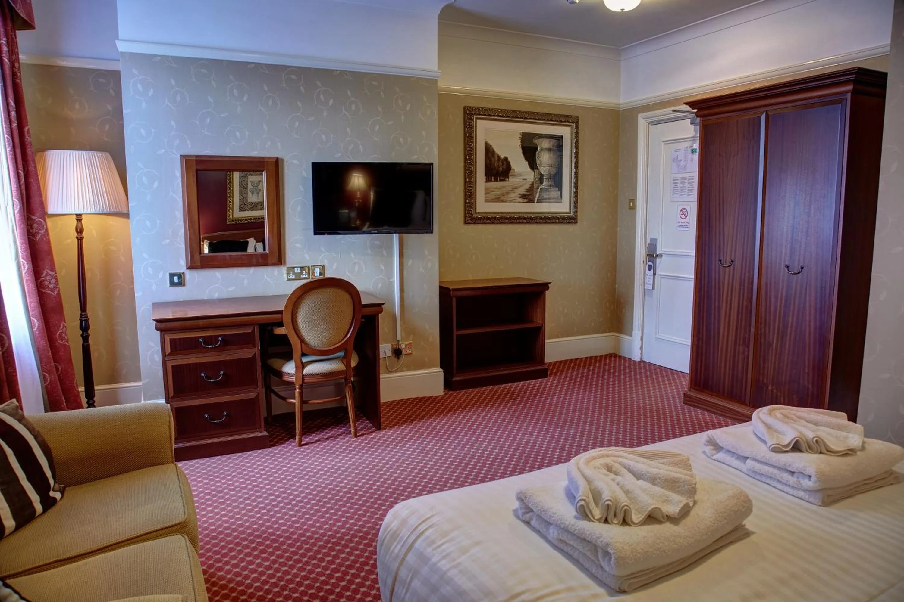 Bed in The Orwell Hotel