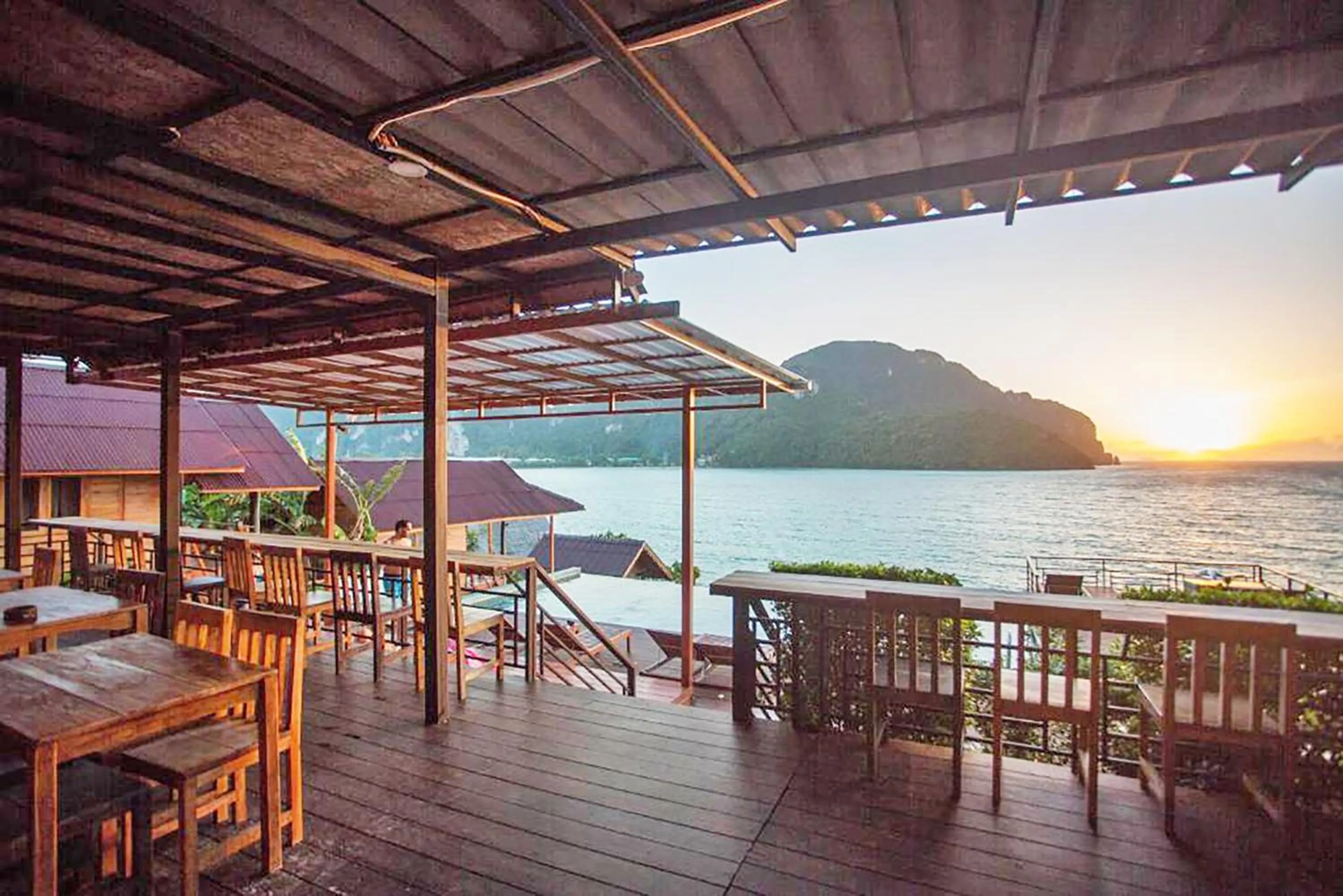 Dining area in The Cobble Beach Hotel- Phi Phi Island