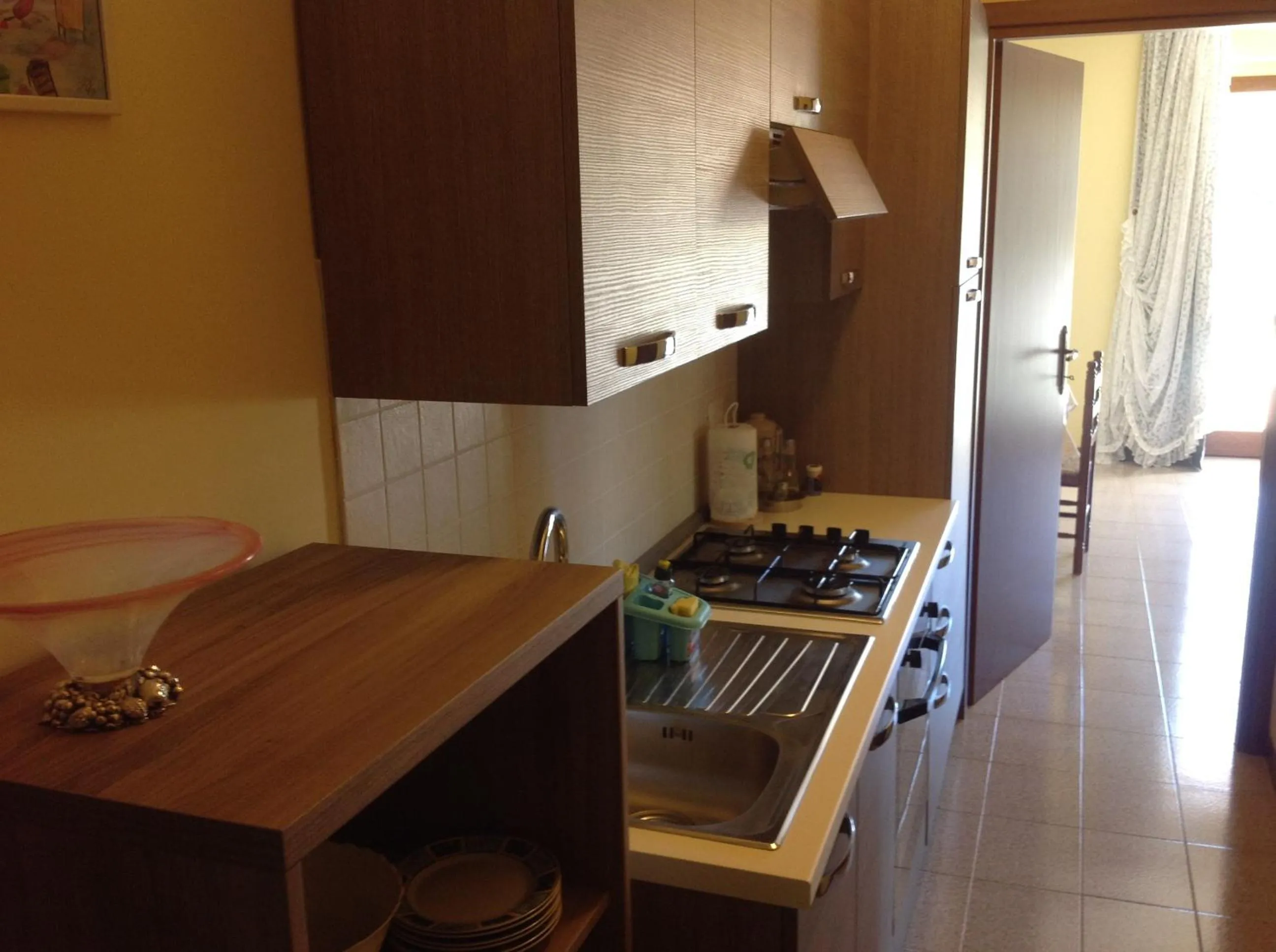 Kitchen or kitchenette in G&G Bed&Breakfast and apartments