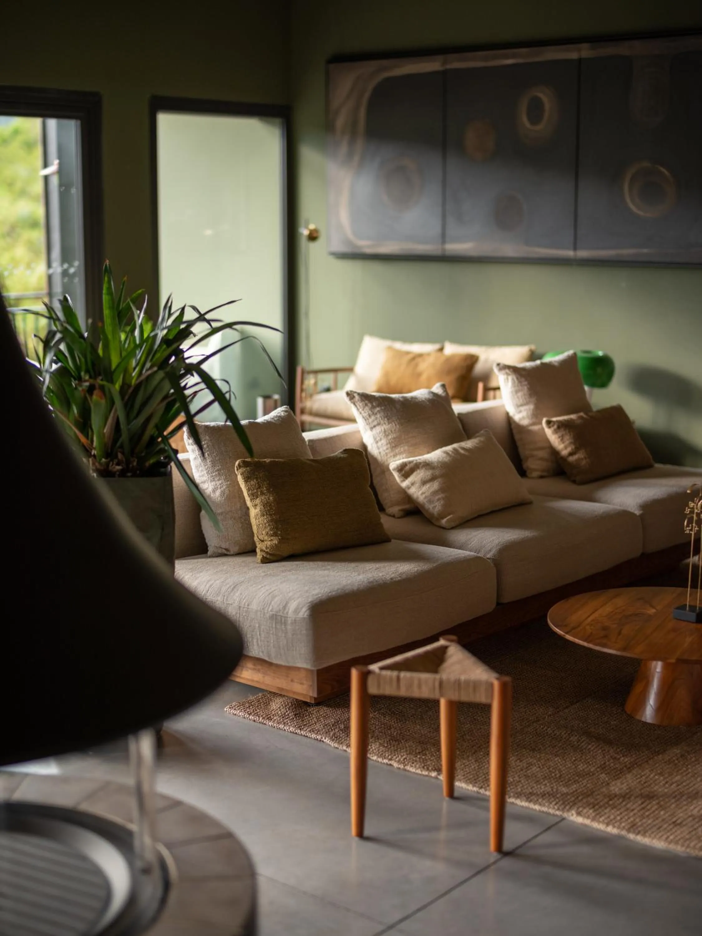 Living room in Hôtel le Tuit-Tuit