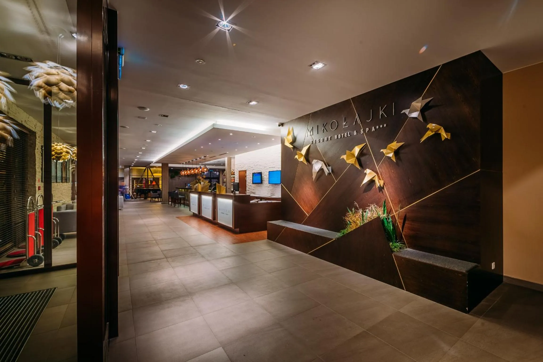 Lobby or reception in Mikołajki Resort Hotel & Spa Jora Wielka