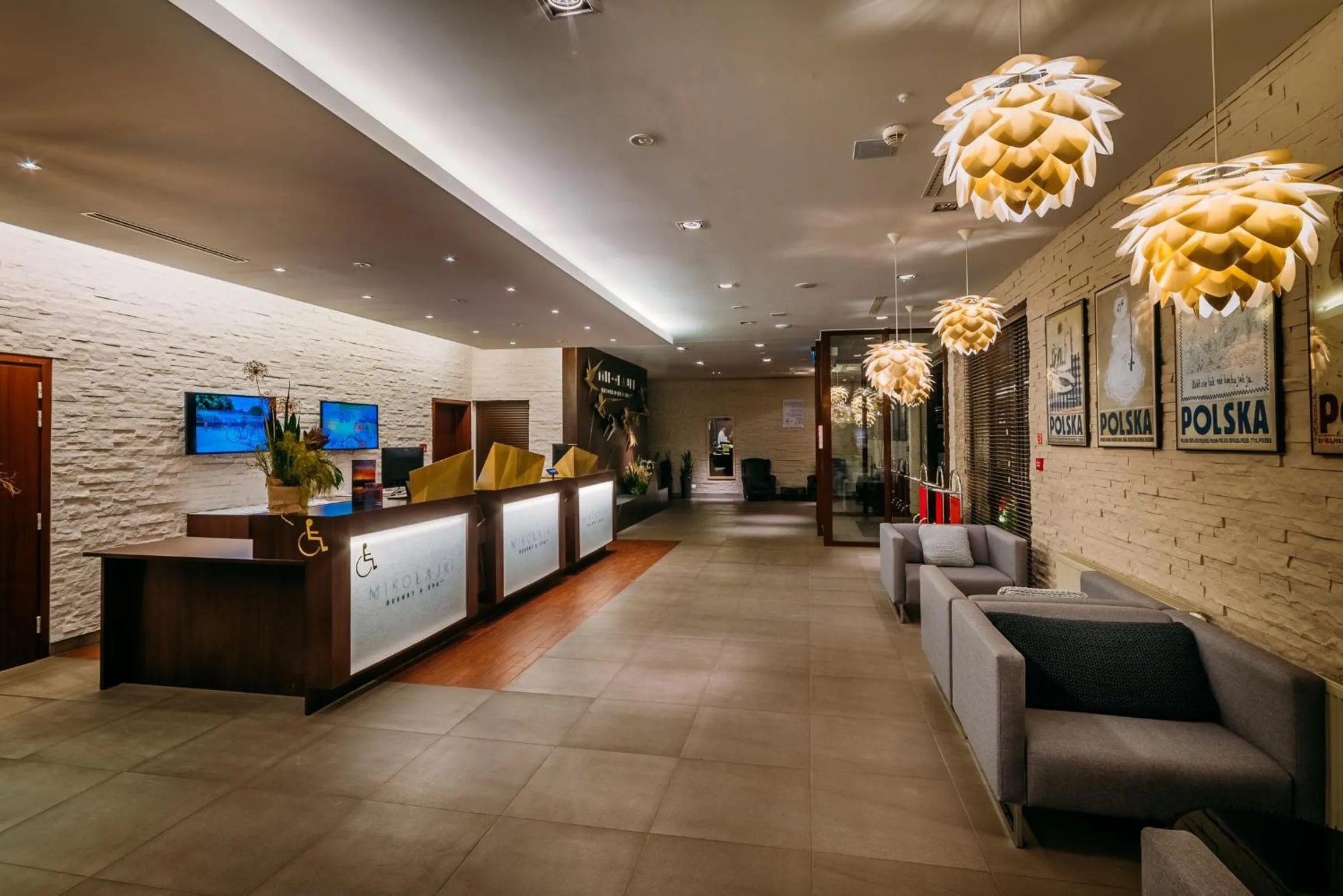Lobby or reception in Mikołajki Resort Hotel & Spa Jora Wielka