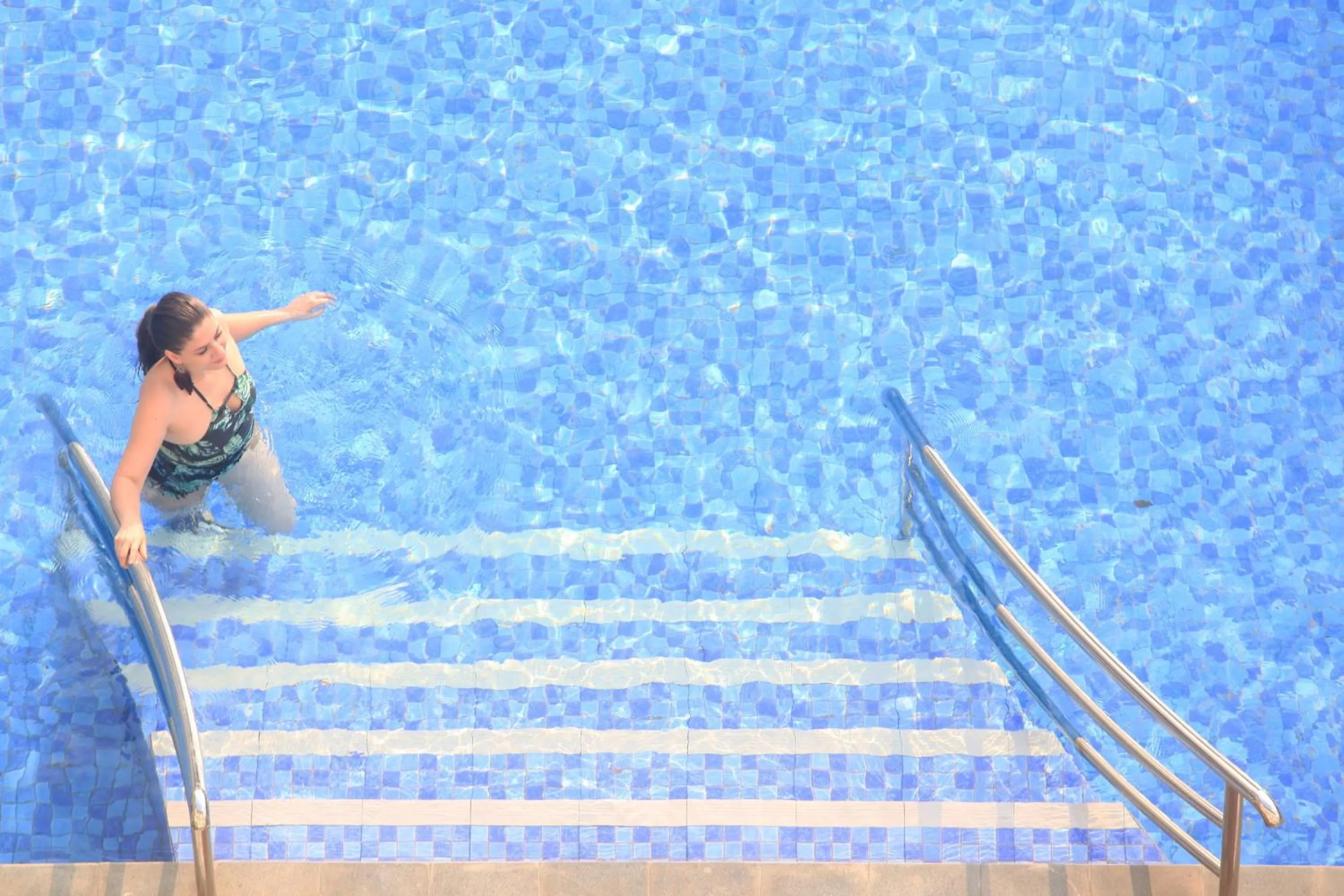 Swimming pool in The Royale Krakatau