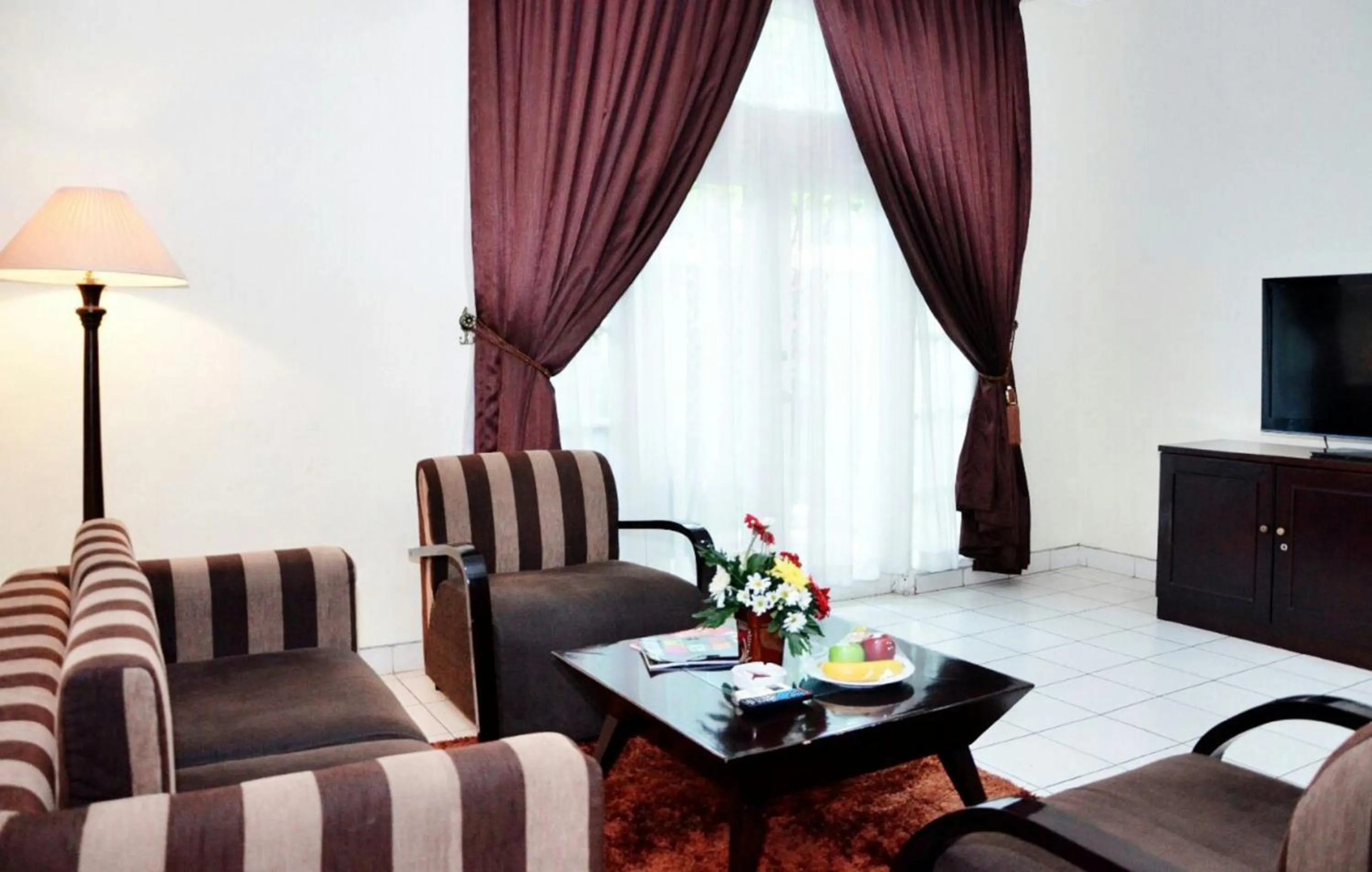 Living room in The Royale Krakatau