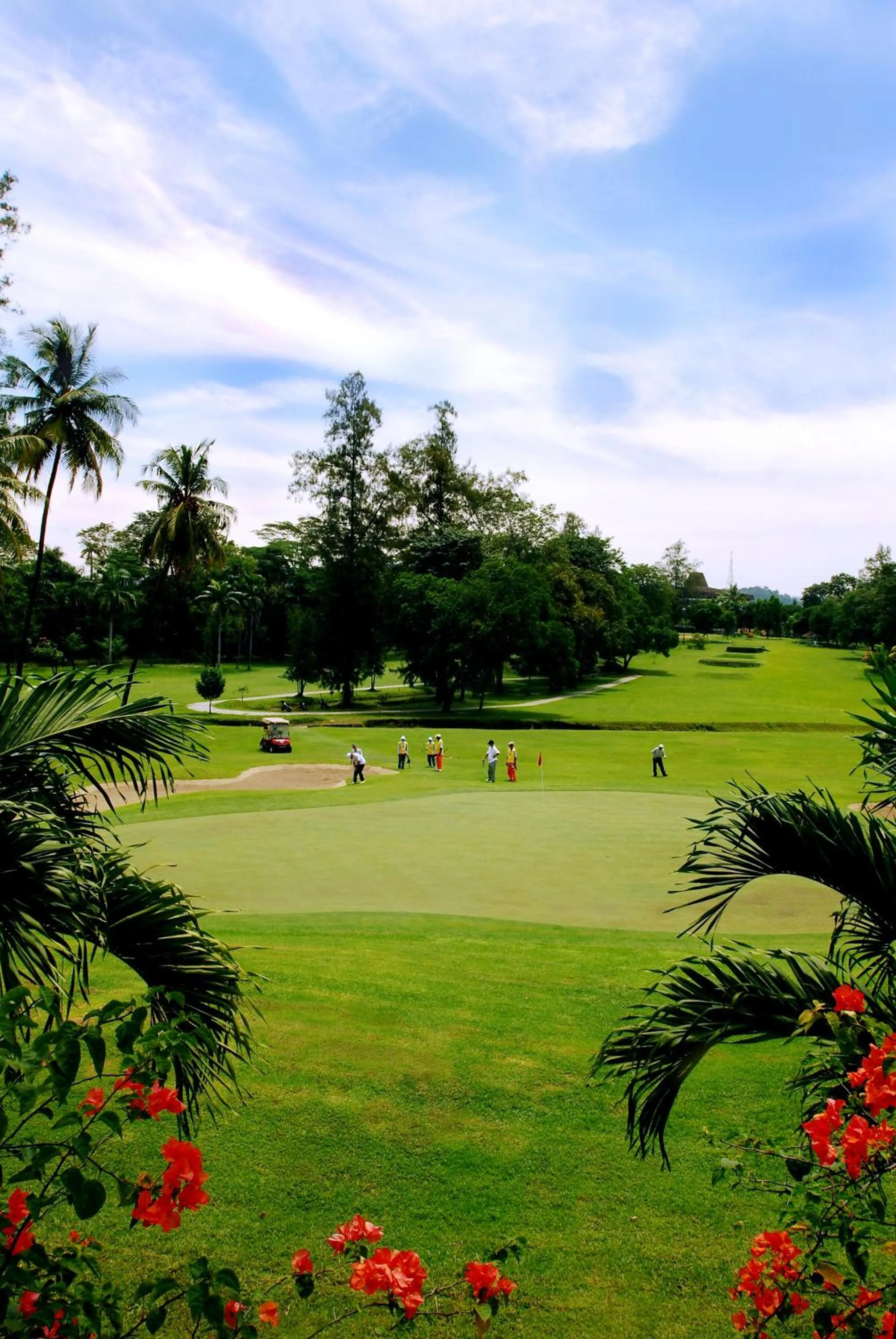 Golfcourse in The Royale Krakatau