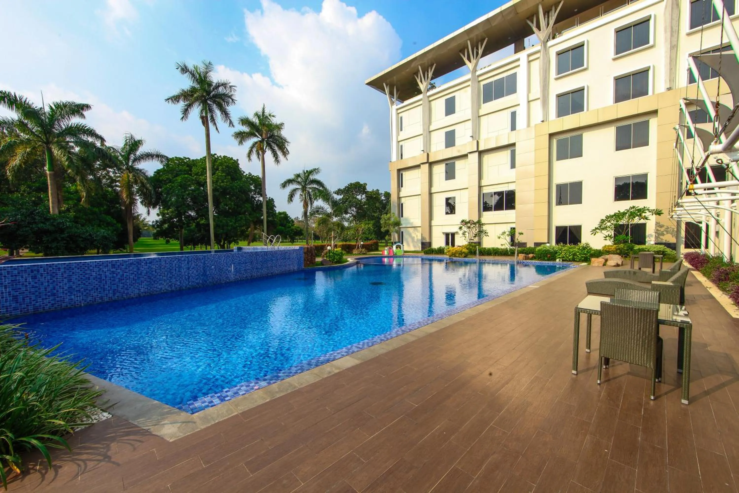Swimming pool in The Royale Krakatau