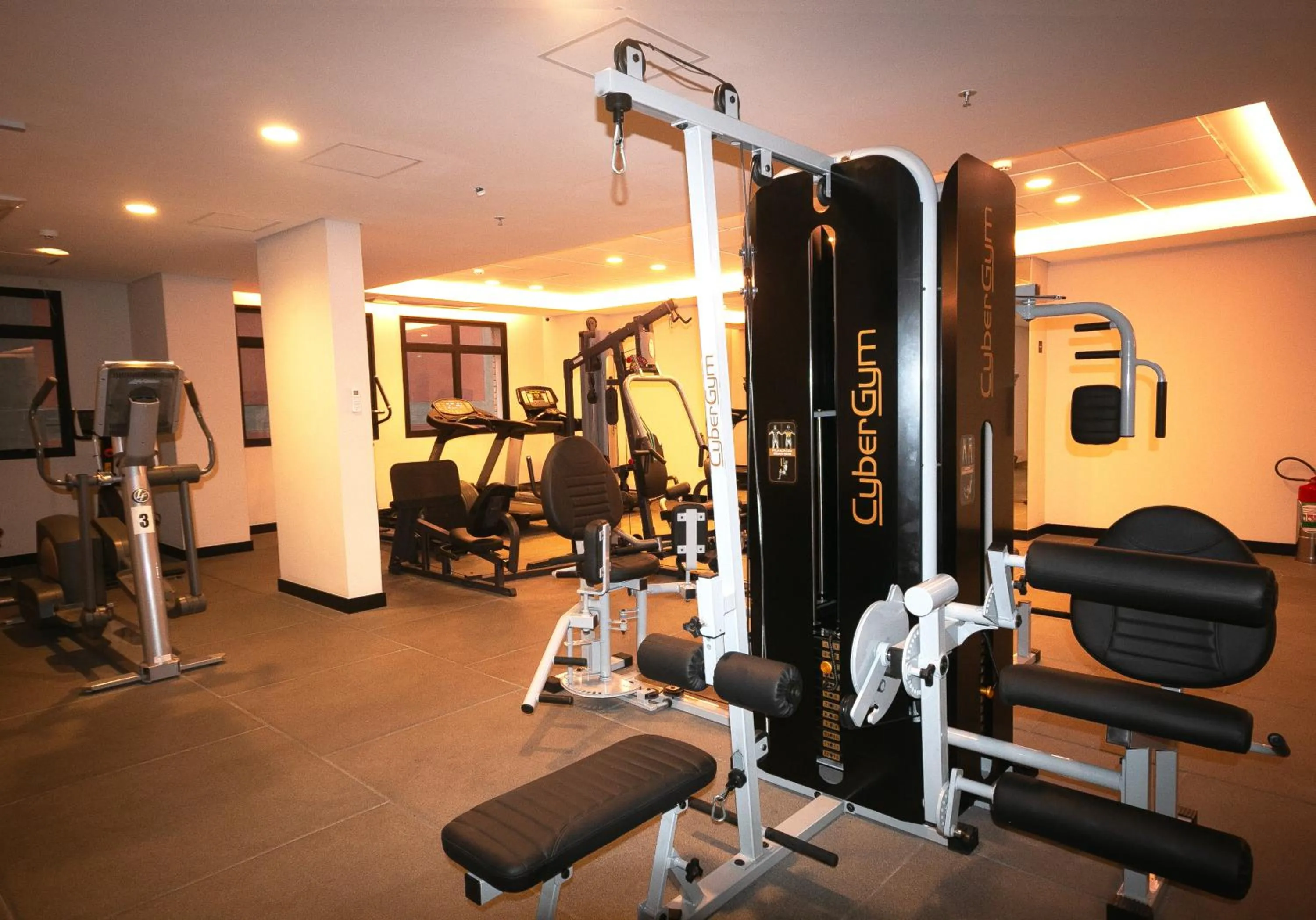 Fitness centre/facilities in EZ Moema Hotel