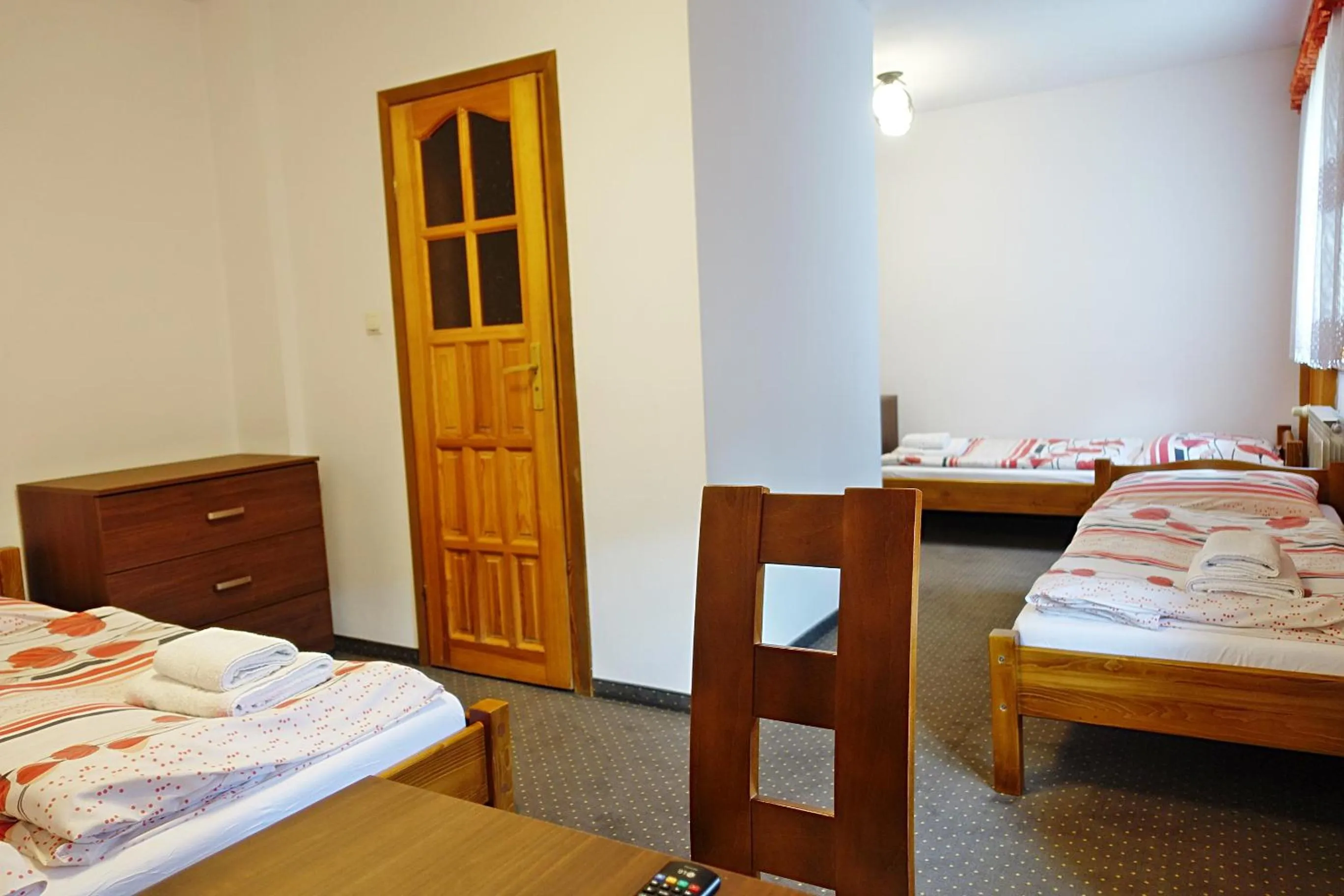 Bed in Pokoje gościnne u Komperdow pod wyciągiem narciarskim Kaniowka