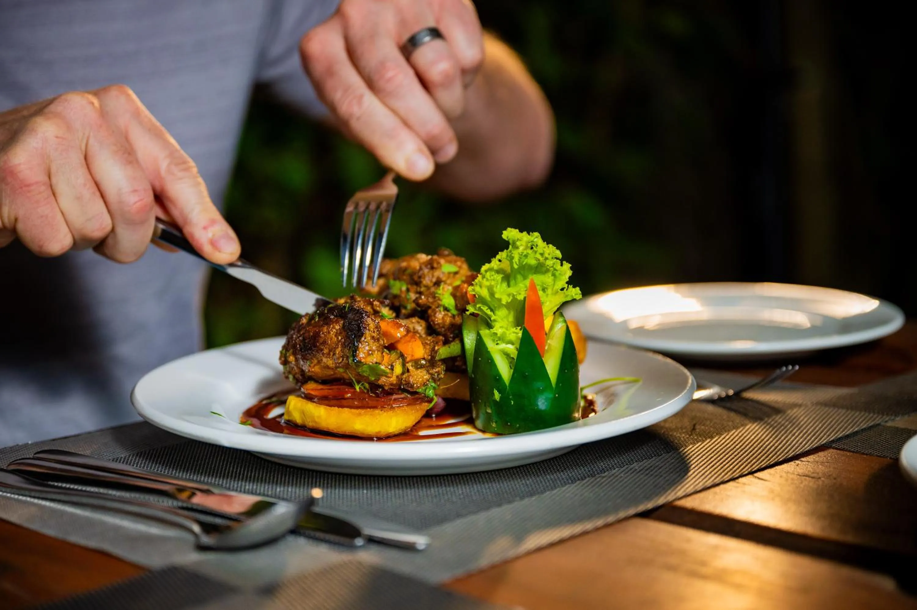 Food and drinks in Green Mountain Hotel