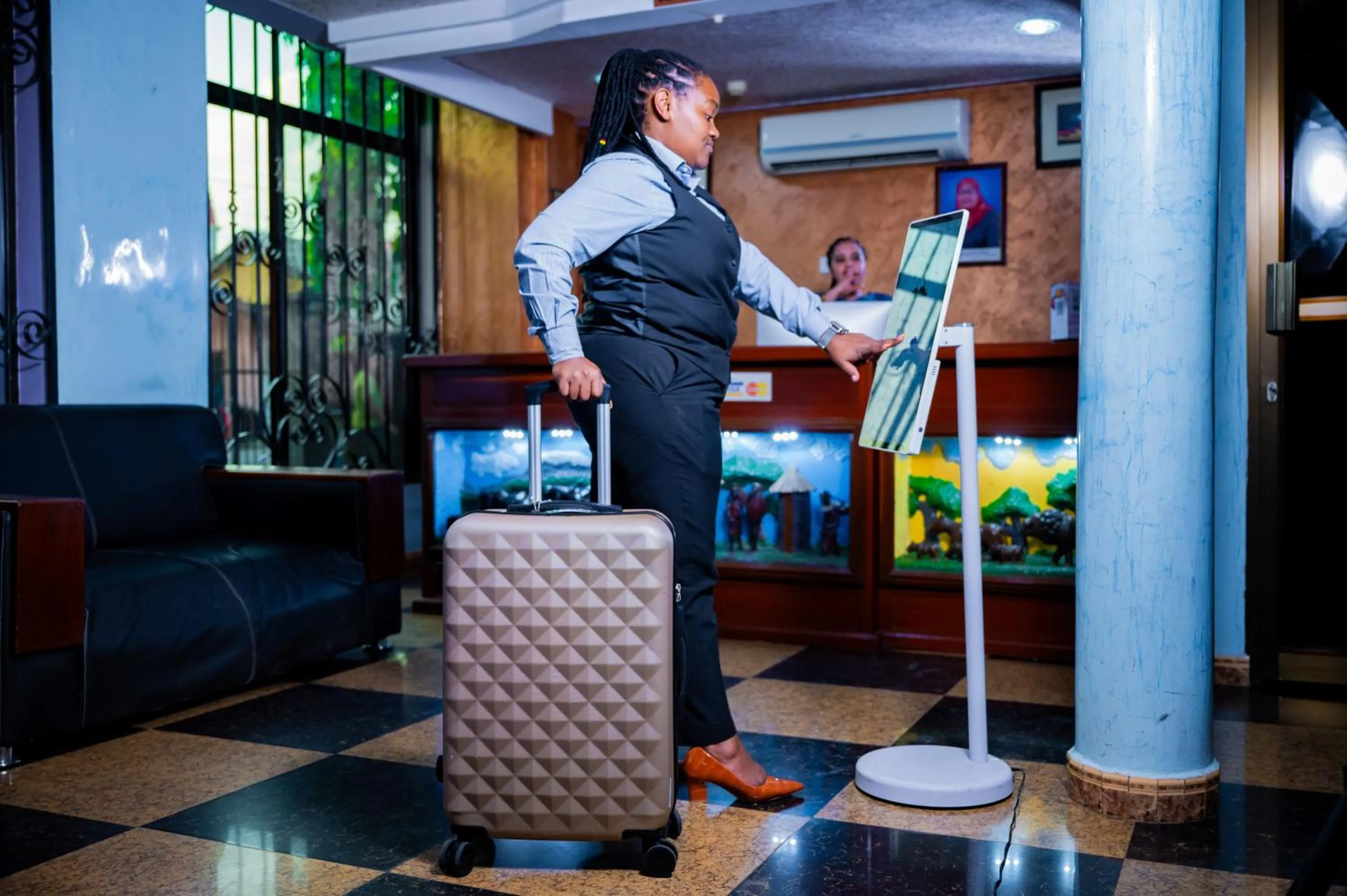 Lobby or reception in Green Mountain Hotel