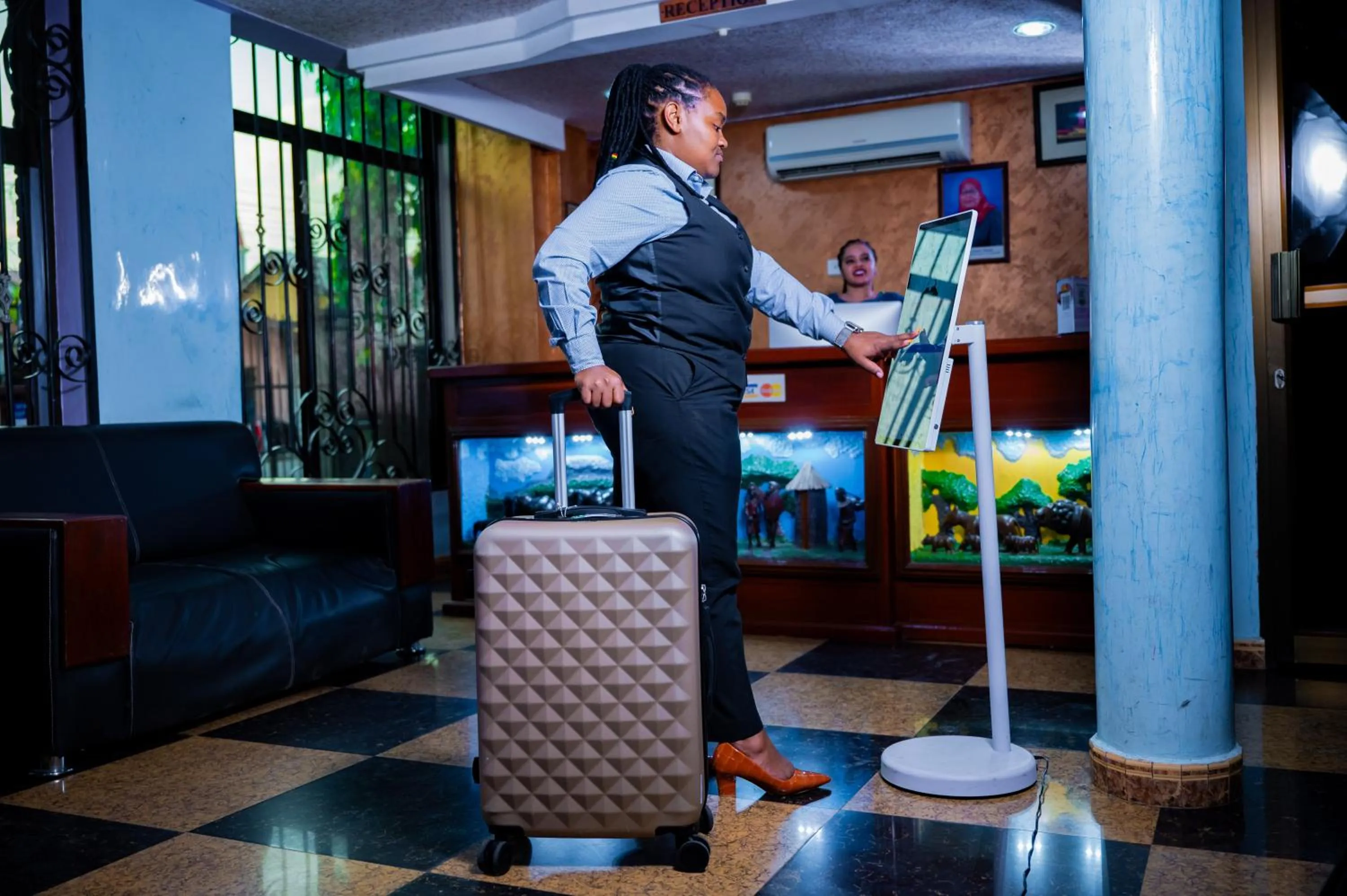 Lobby or reception in Green Mountain Hotel