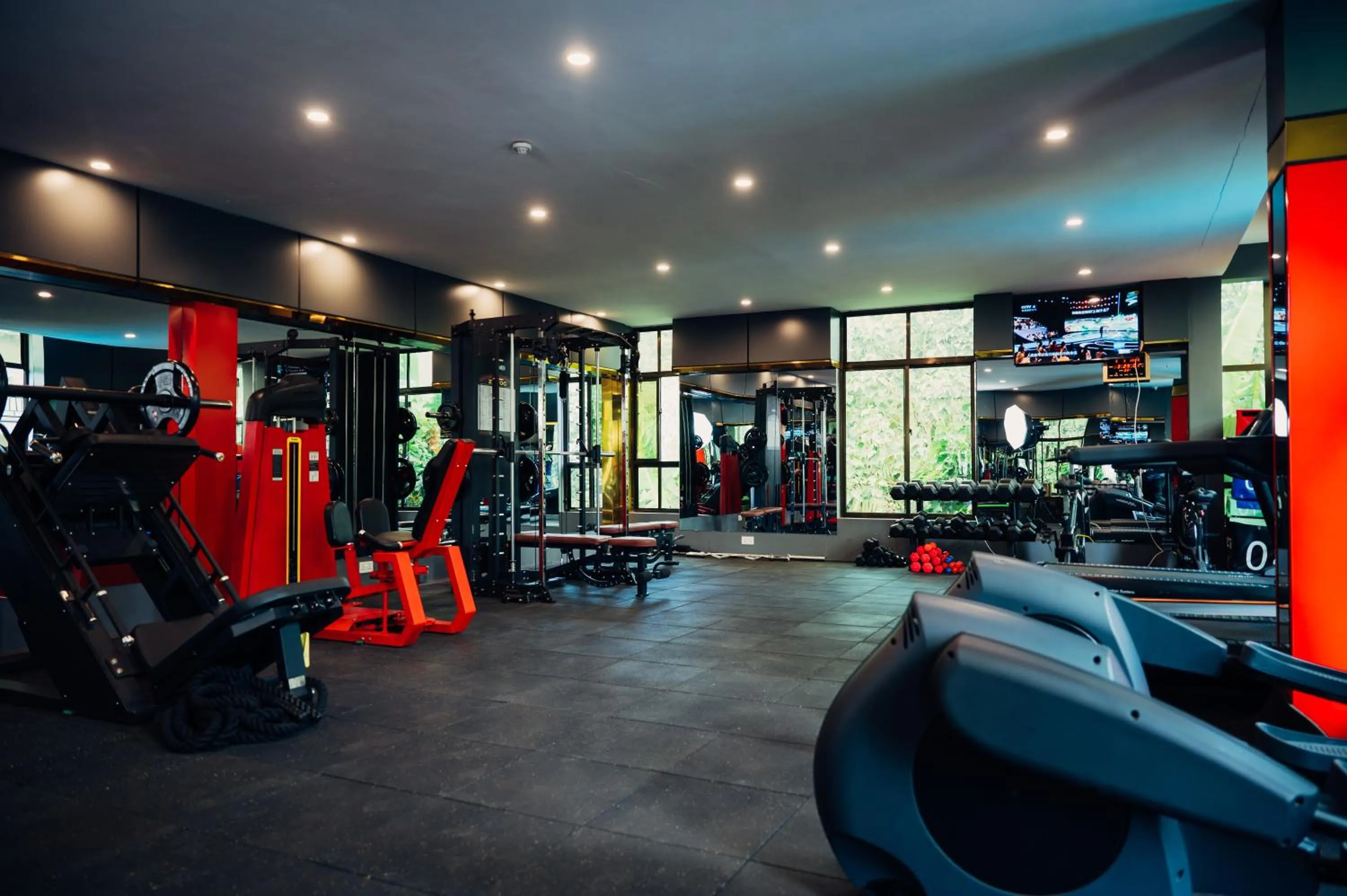 Fitness centre/facilities in Green Mountain Hotel