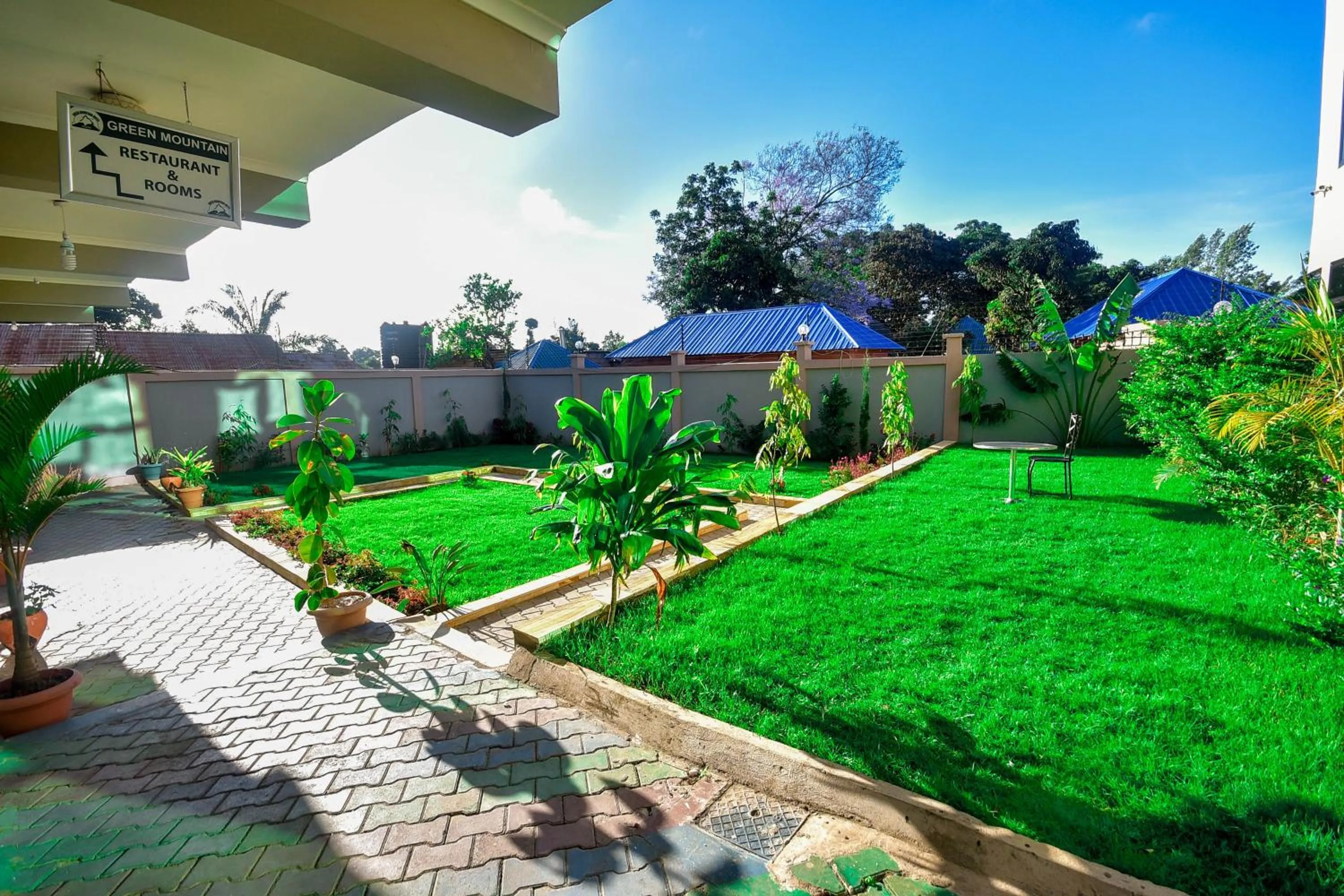 Garden in Green Mountain Hotel