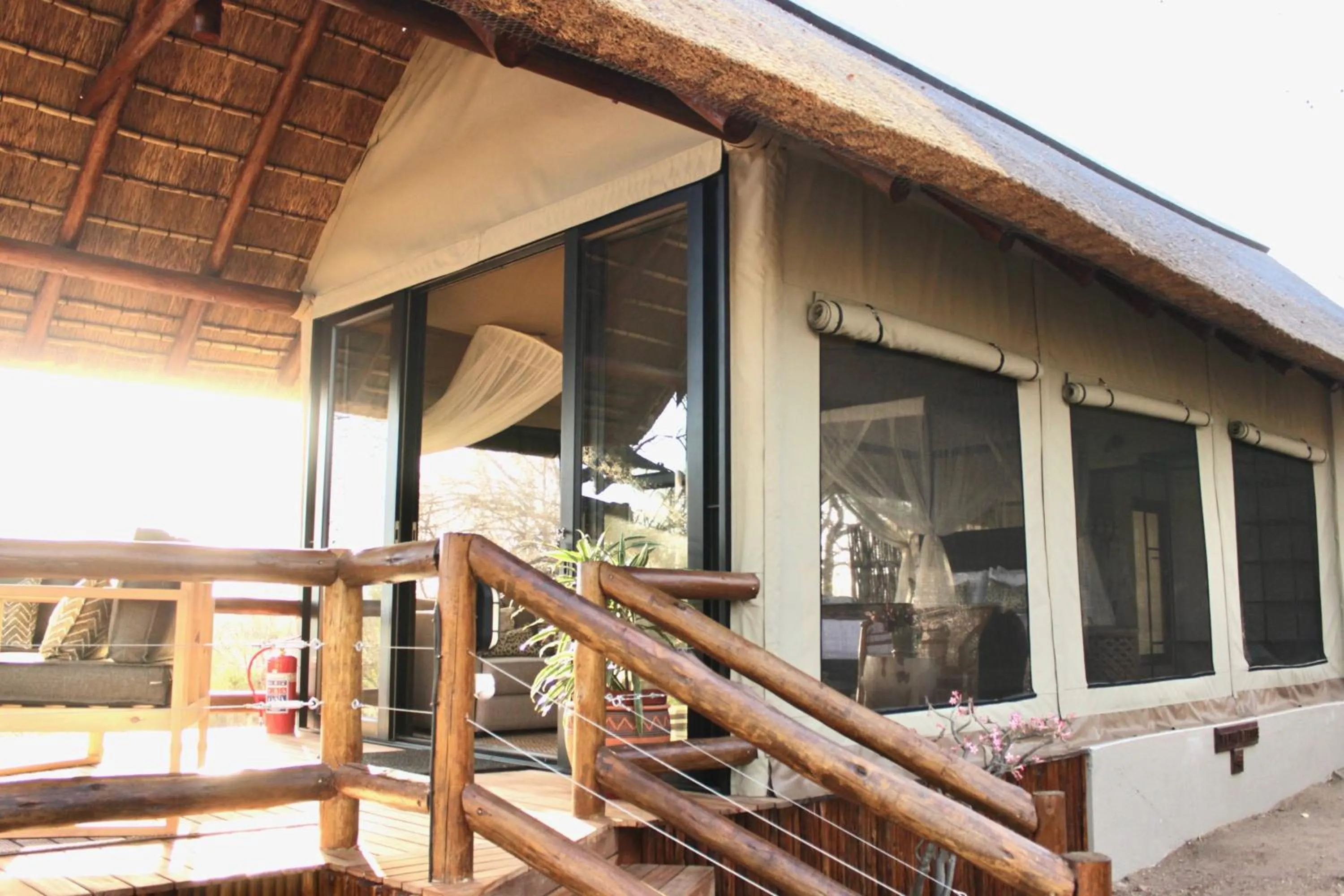 Property building in Sausage Tree Safari Camp