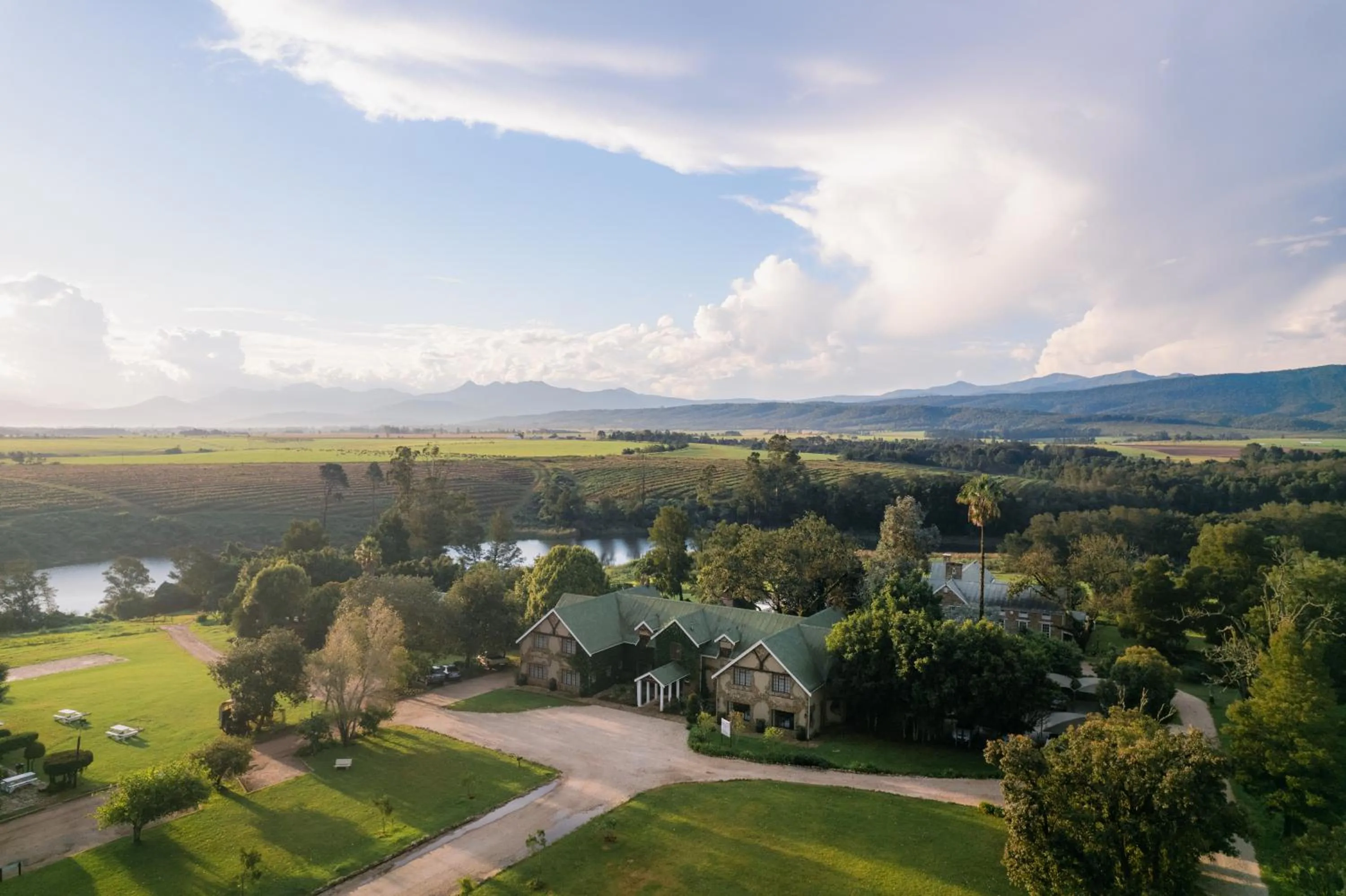 Natural landscape in Portland Manor