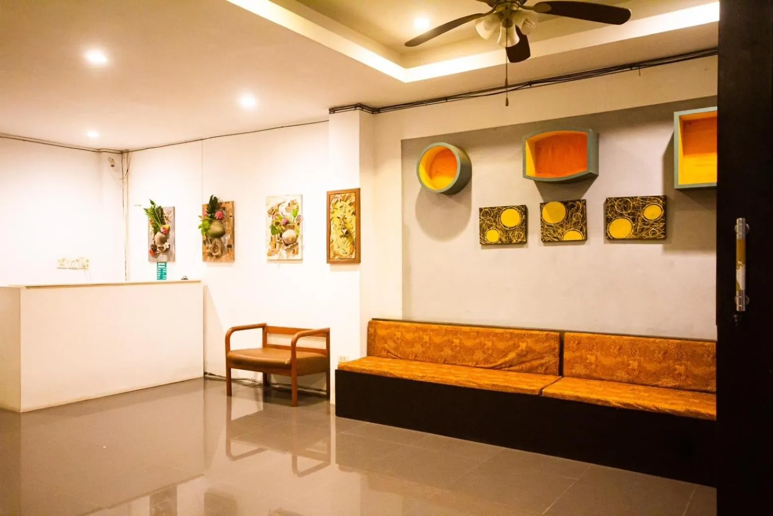 Lobby or reception in Coco Nori at Sea Hotel