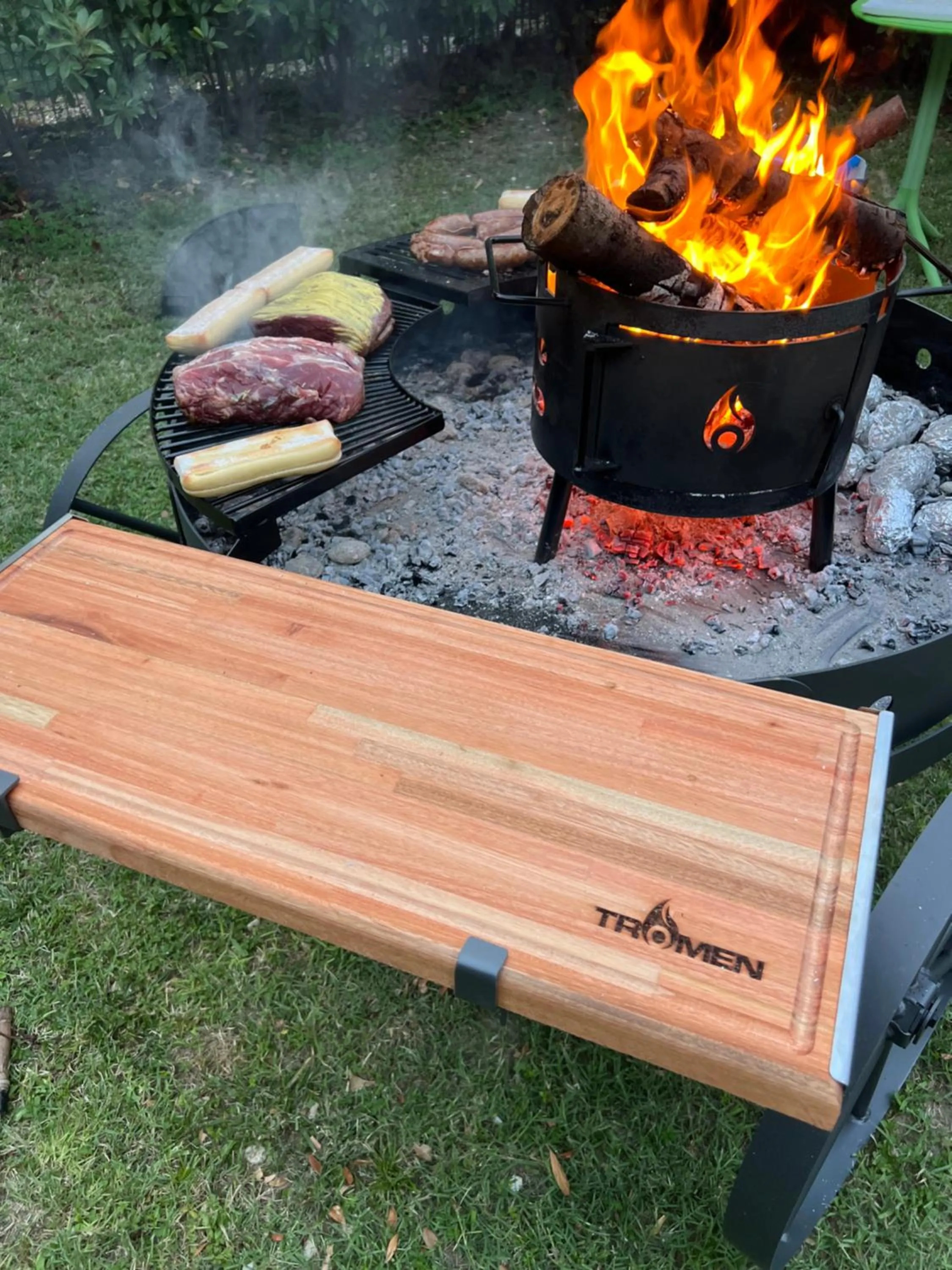 BBQ facilities in Hotel Riva e Mare