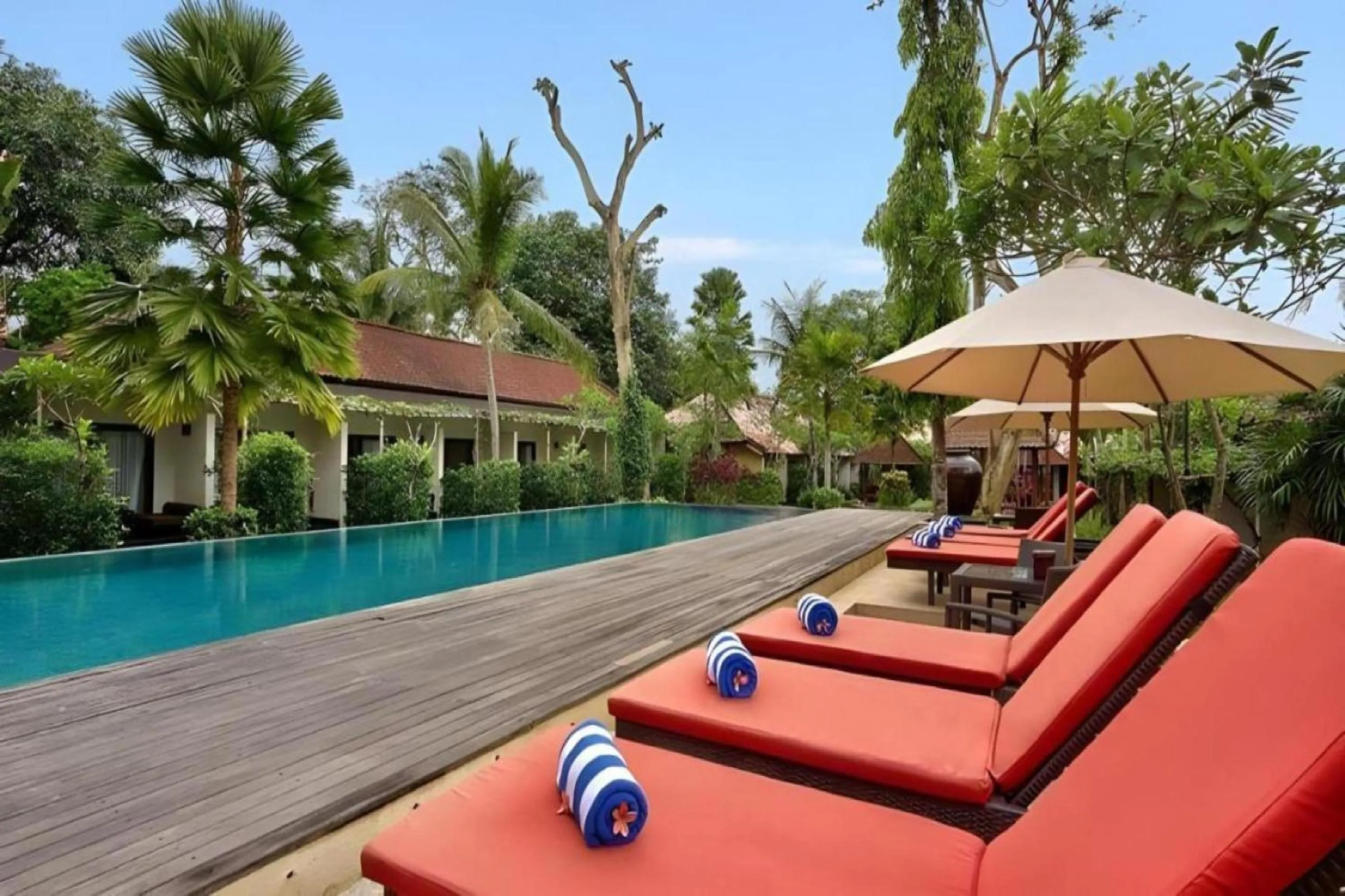 Swimming pool in Belvilla Y Resort Near Central Ubud