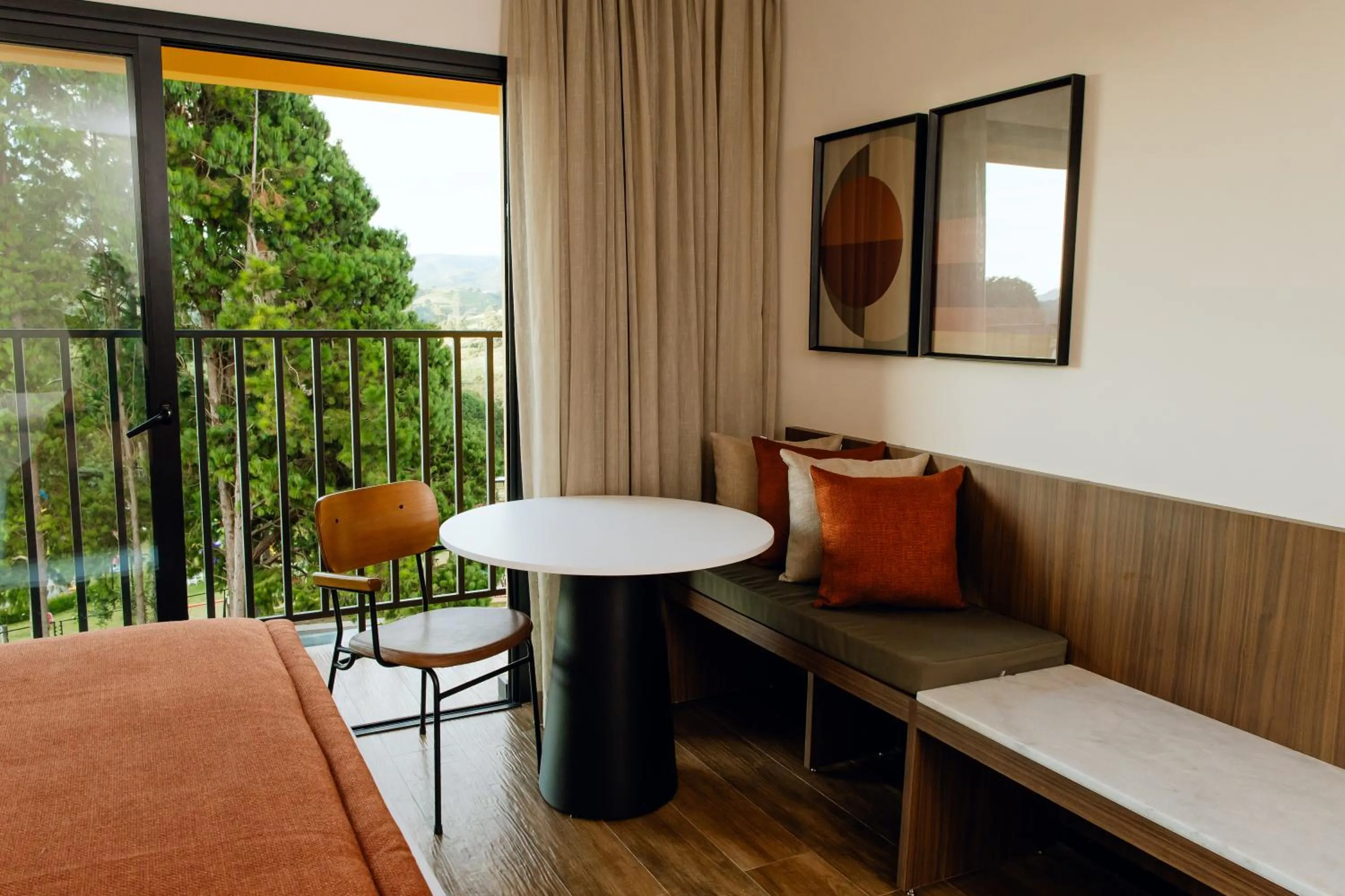 Bedroom in Monreale Resort Parque Aquático