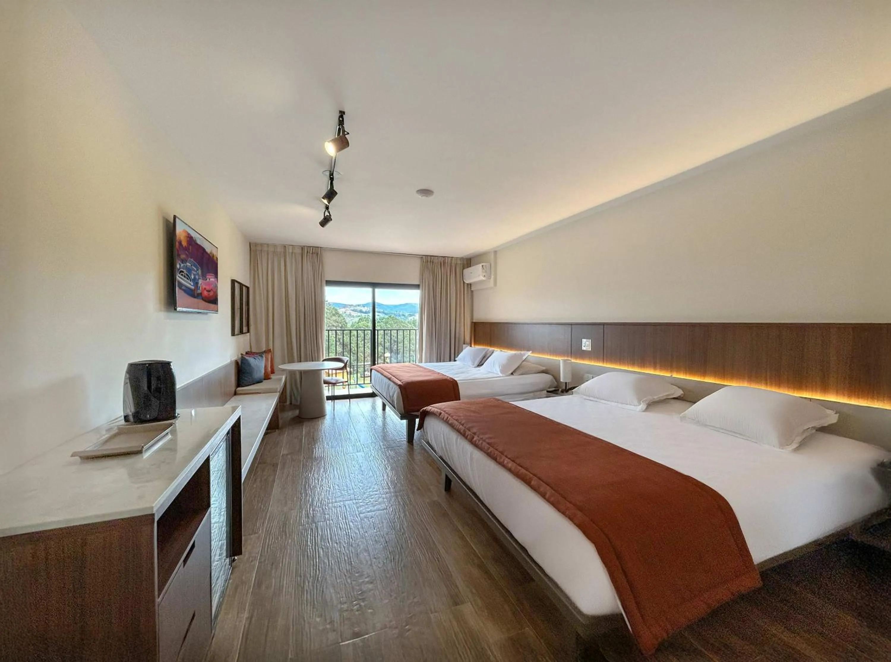 Bed in Monreale Resort Parque Aquático