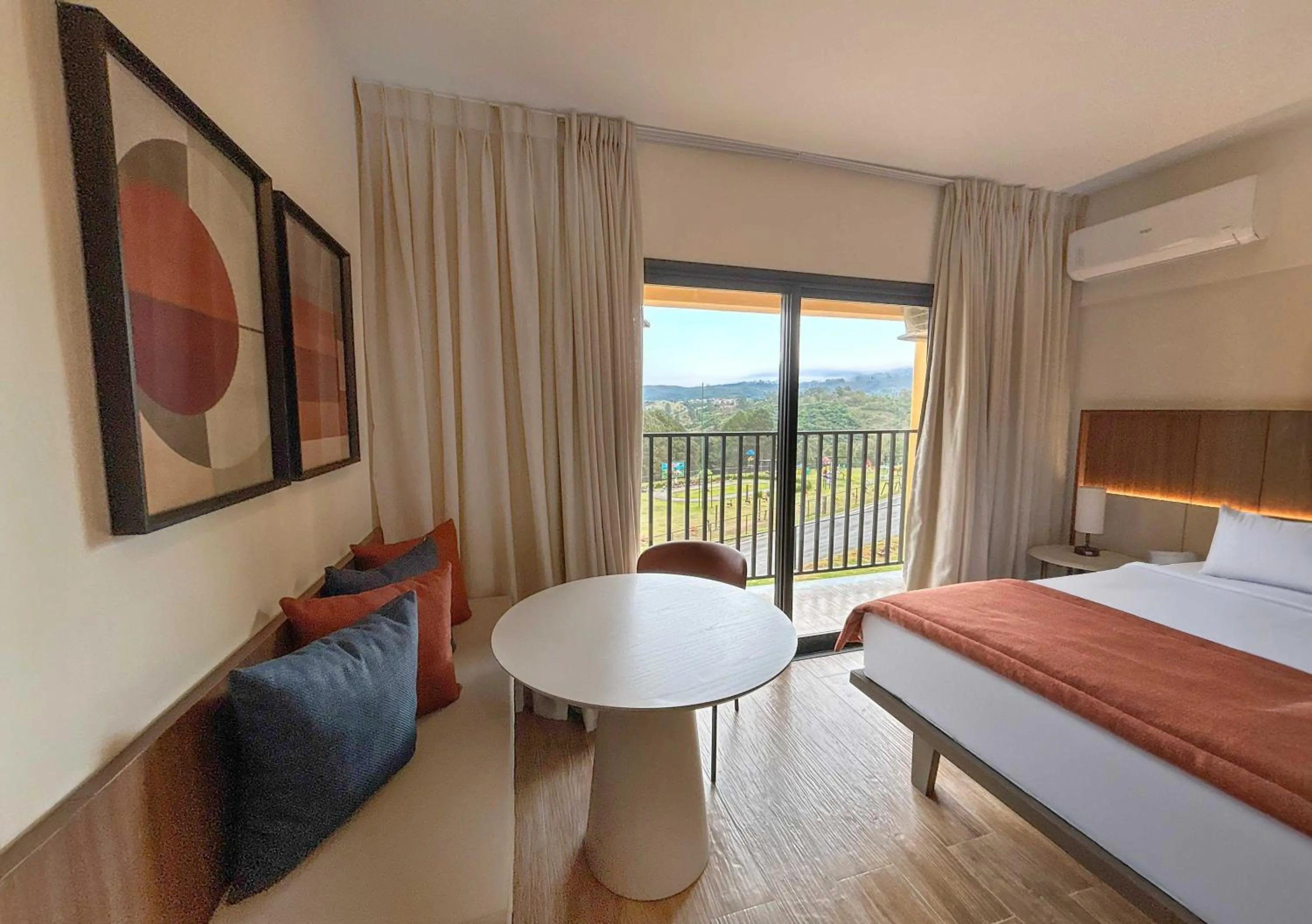 Bed in Monreale Resort Parque Aquático