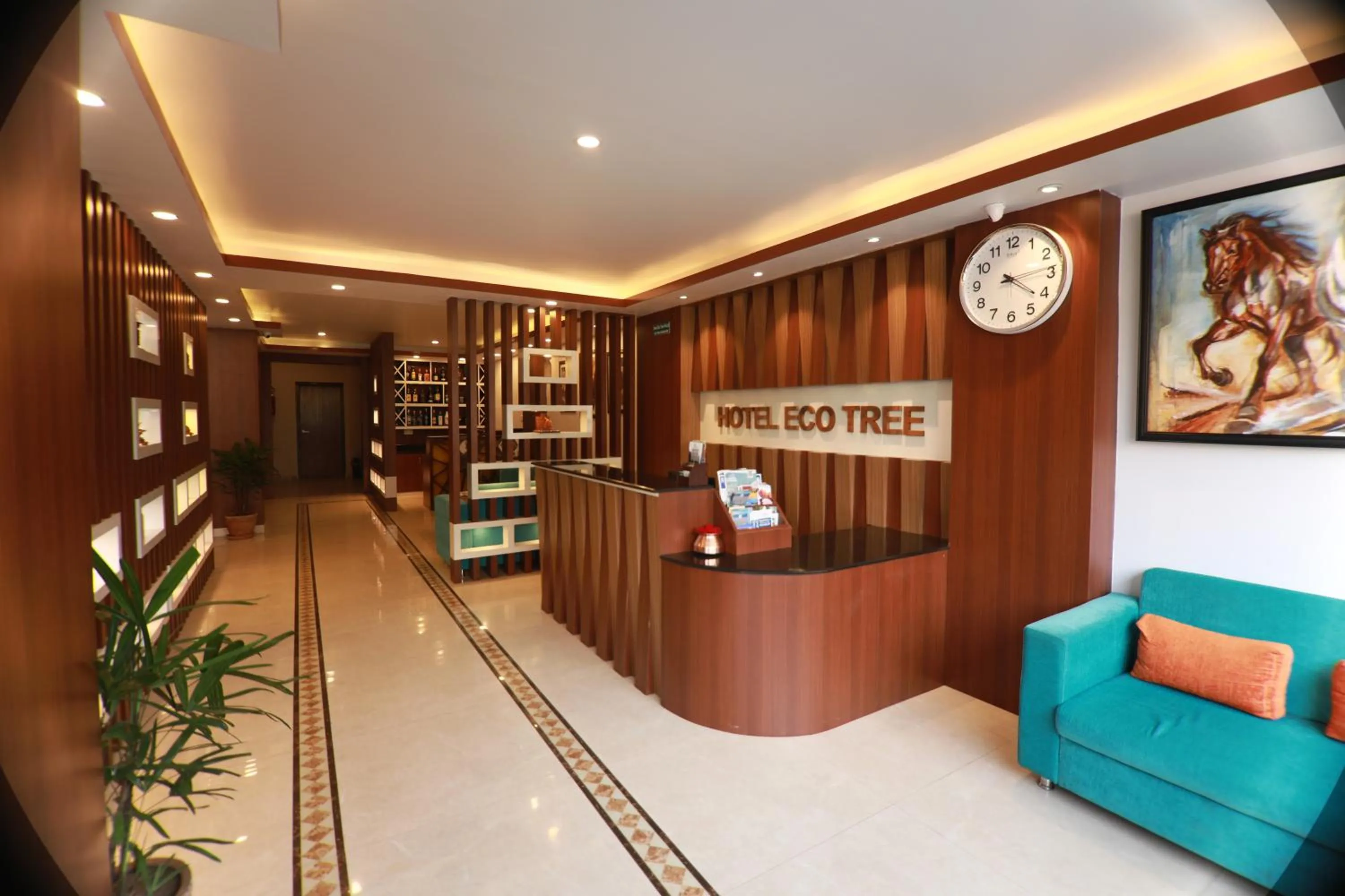 Lobby or reception in Hotel Eco Tree Pokhara