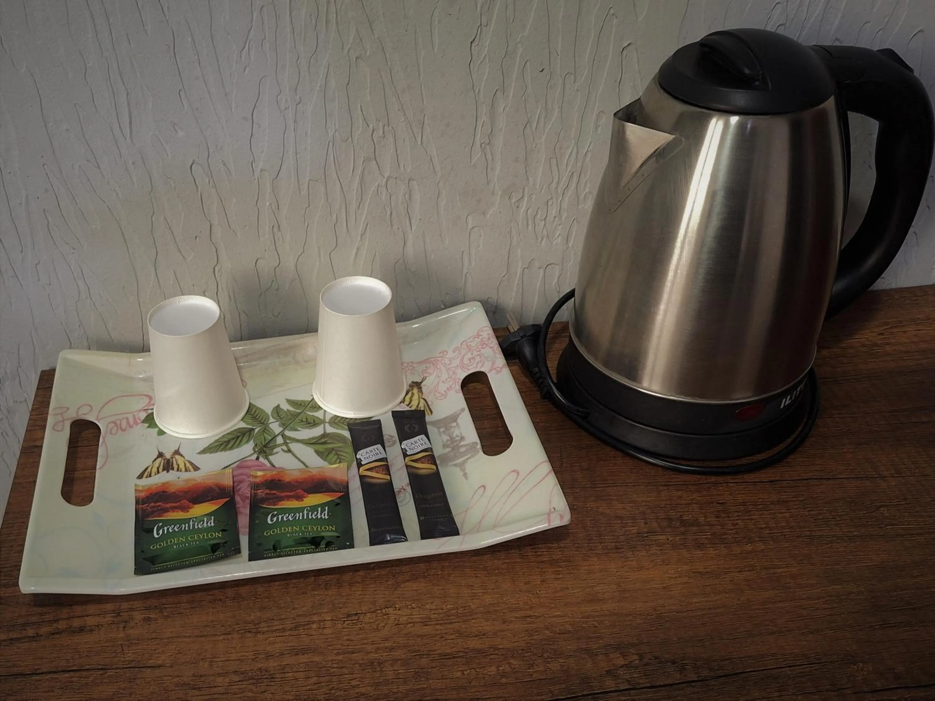Coffee/tea facilities in Hotel Georgian