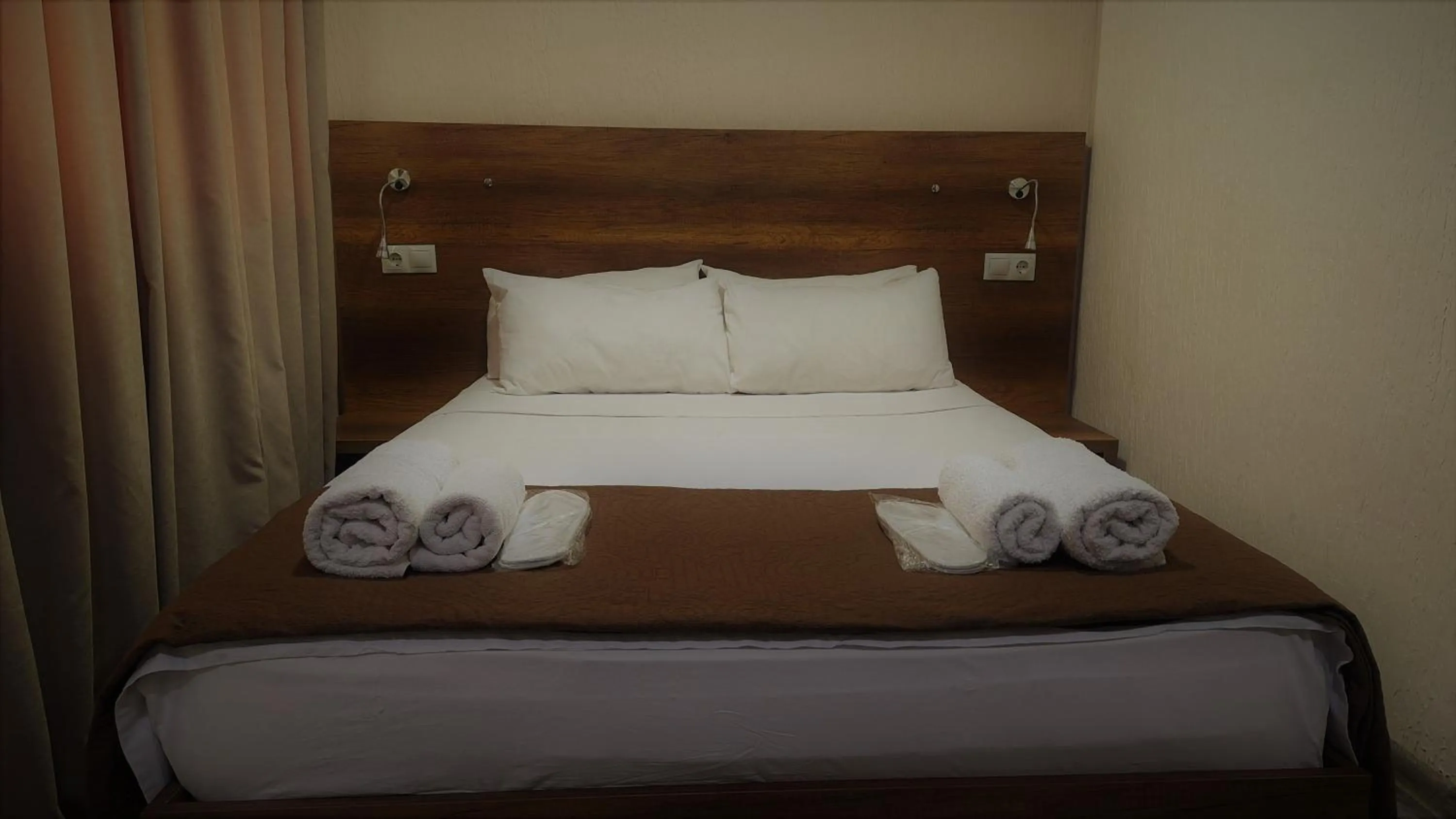 Bed in Hotel Georgian