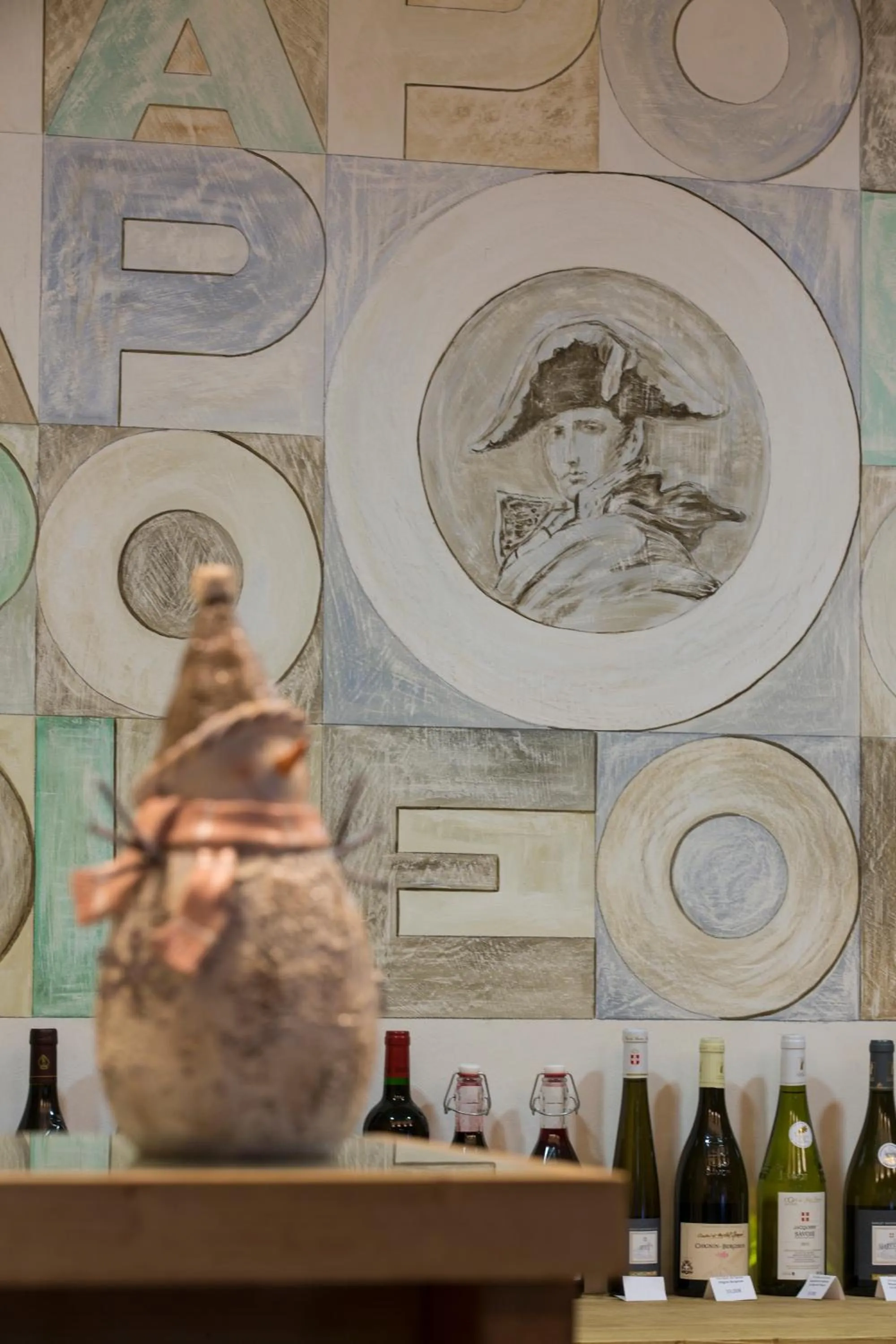 Decorative detail in CGH Résidence Boutique Le Napoléon