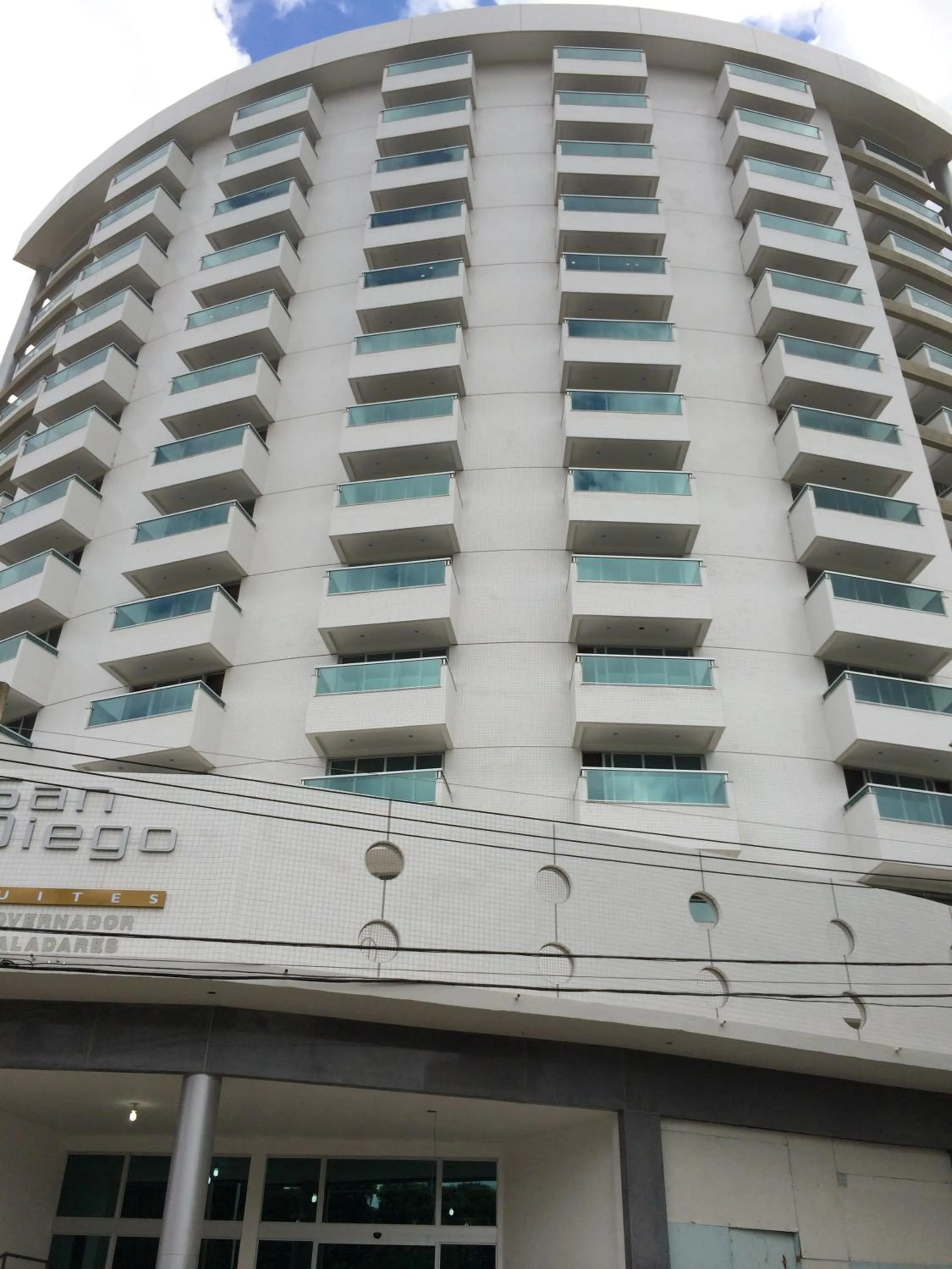 Facade/entrance in San Diego Suítes Governador Valadares