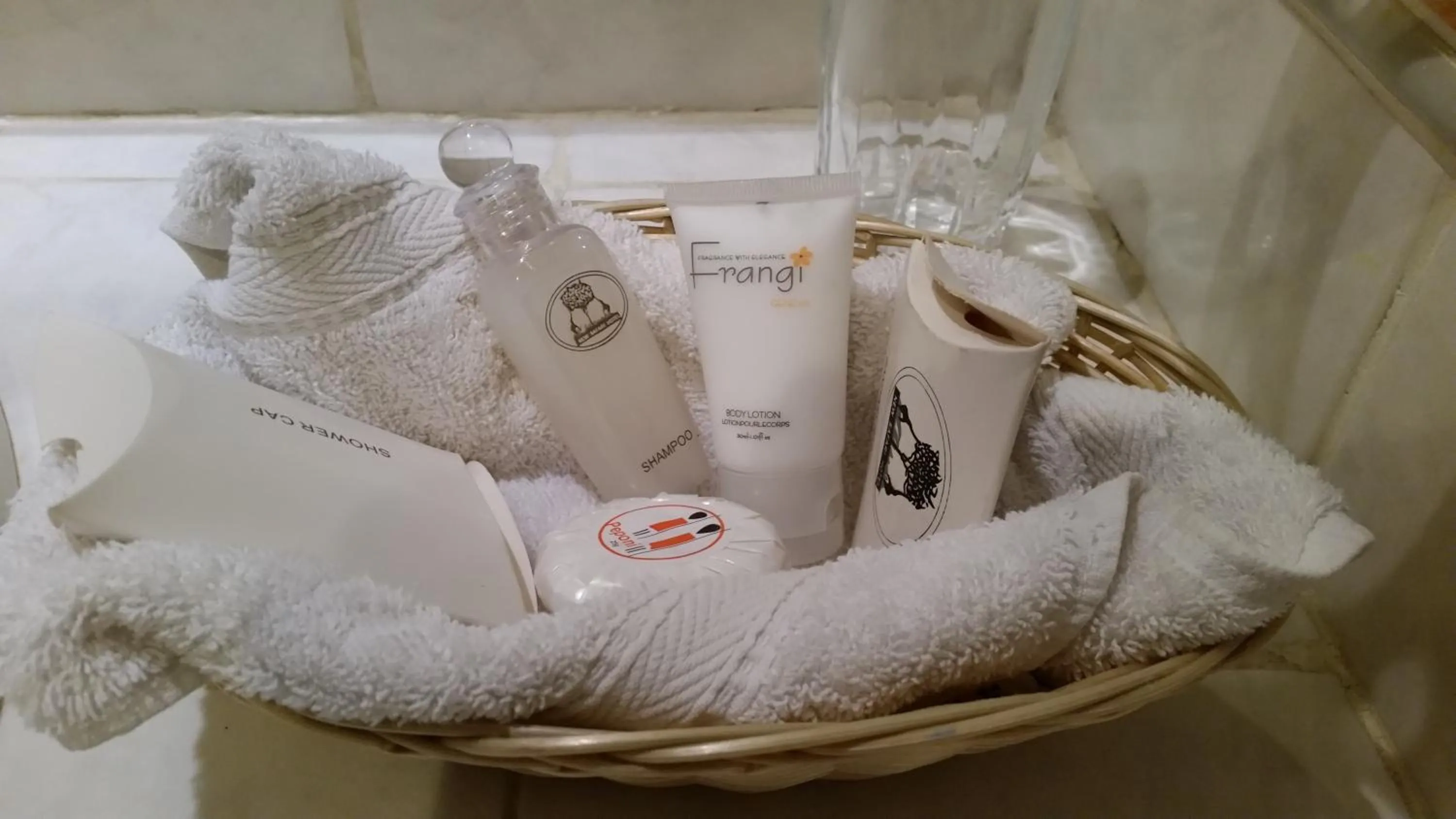 Decorative detail in New Safari Hotel