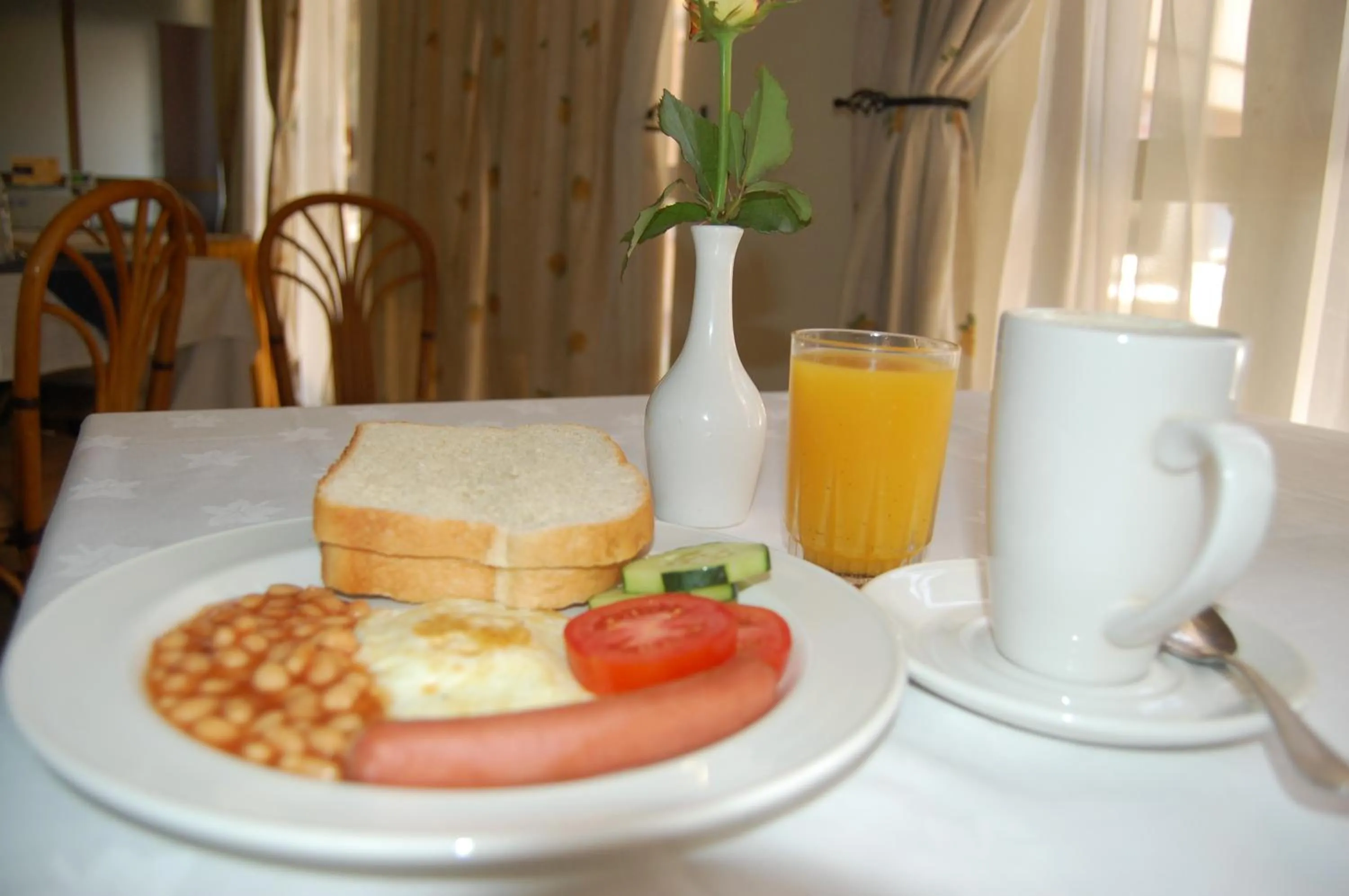 Breakfast in New Safari Hotel
