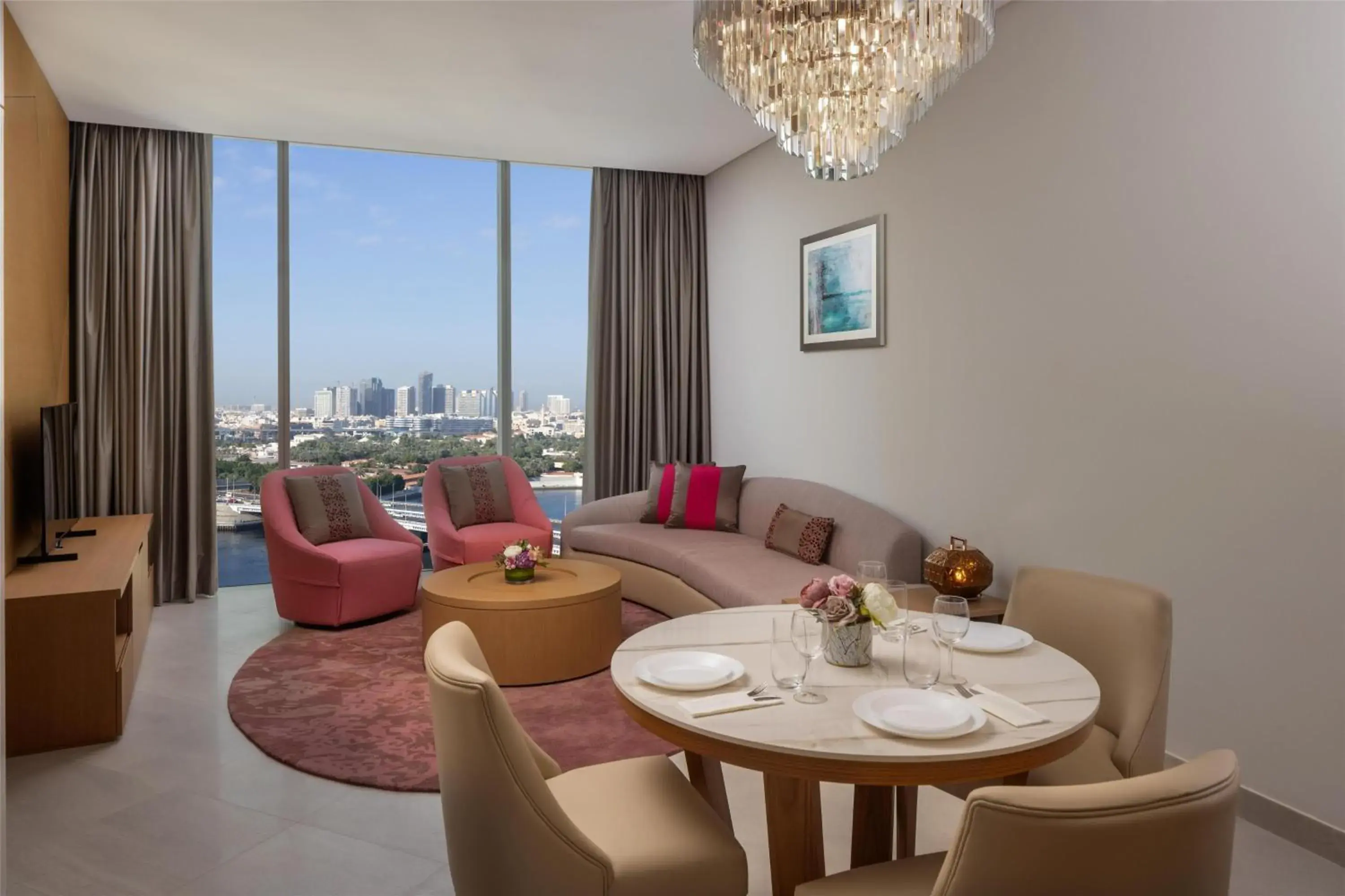 Two-Bedroom Apartment with Creek View in Hilton Dubai Creek Hotel & Residences Two-Bedroom Apartment with Creek View in Hilton Dubai Creek Hotel & Residences