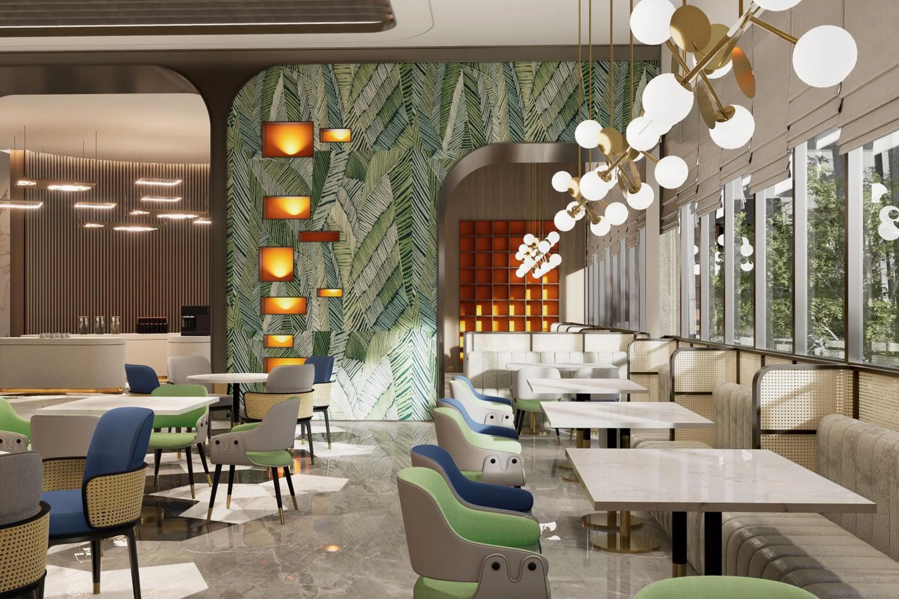 Restaurant/places to eat in Hilton Garden Inn Jiangmen Xinhui