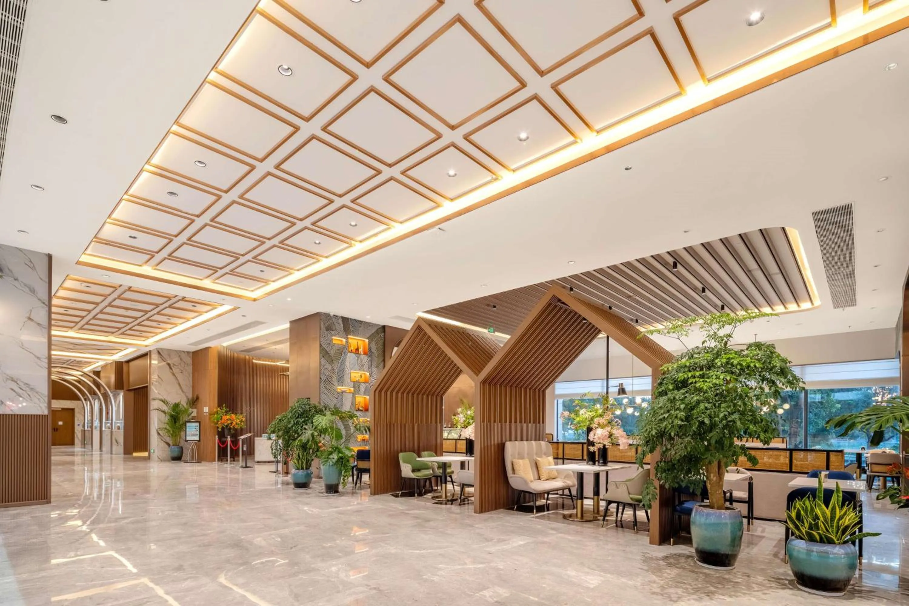 Lobby or reception in Hilton Garden Inn Jiangmen Xinhui