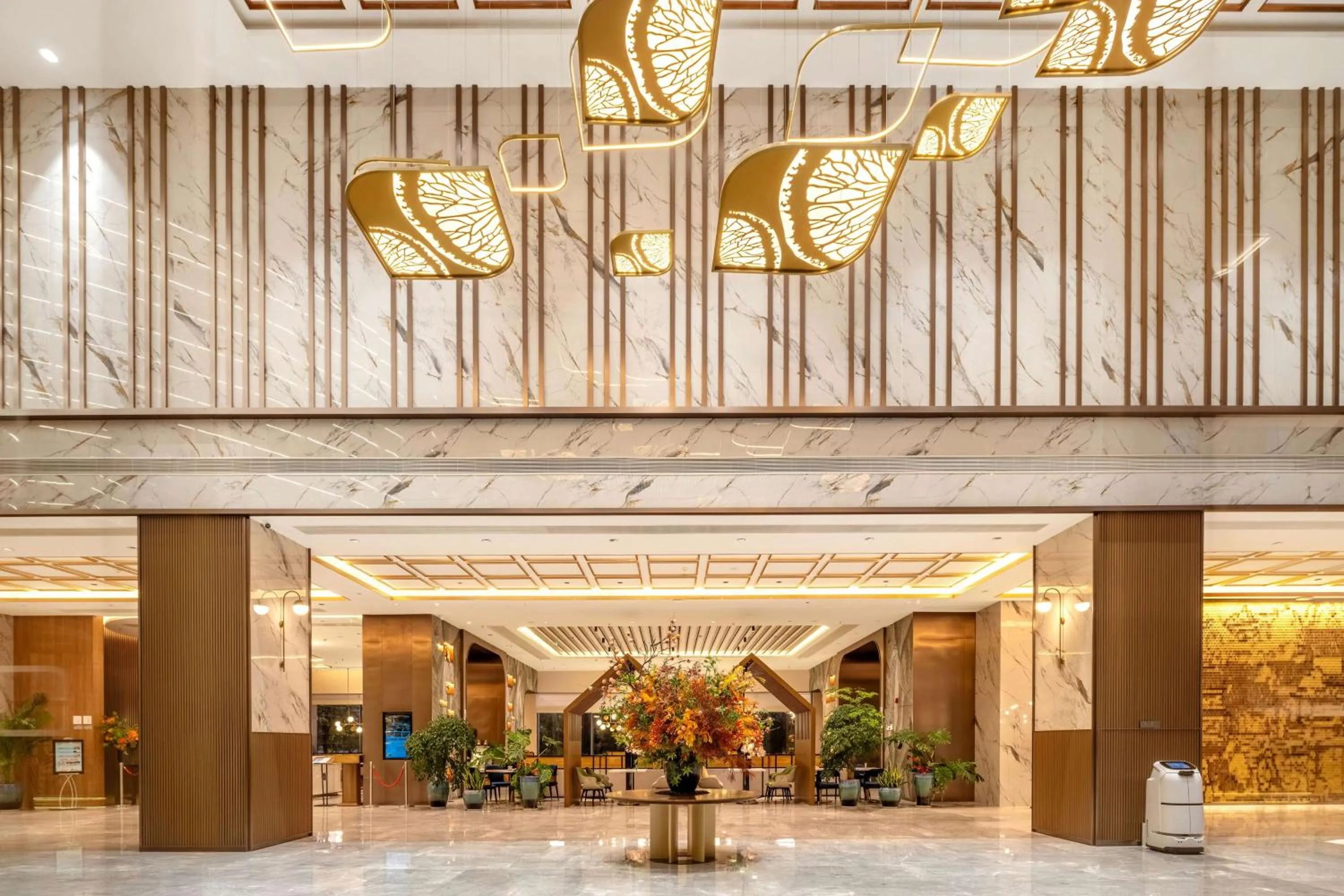 Lobby or reception in Hilton Garden Inn Jiangmen Xinhui