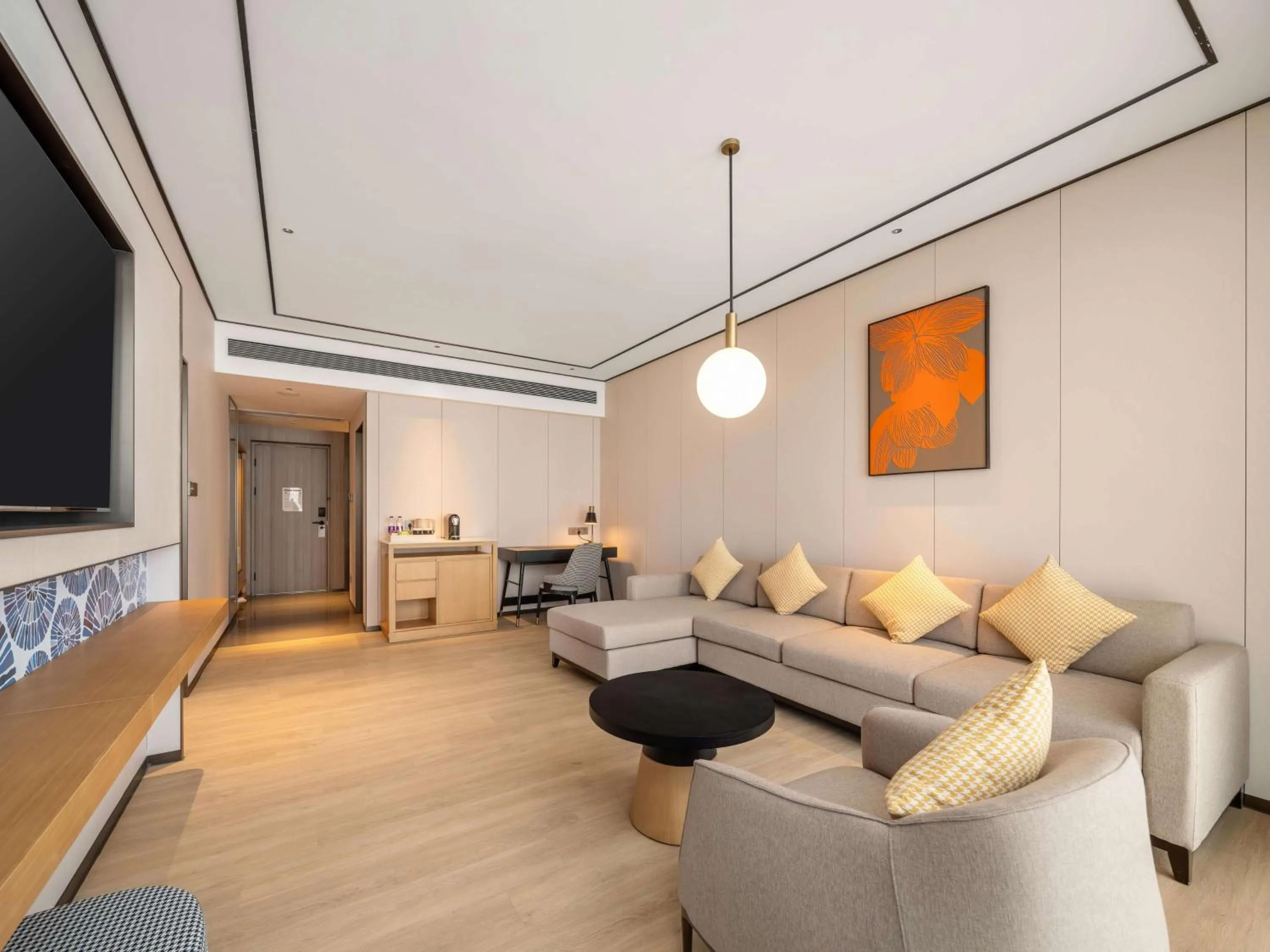 Living room in Hilton Garden Inn Jiangmen Xinhui