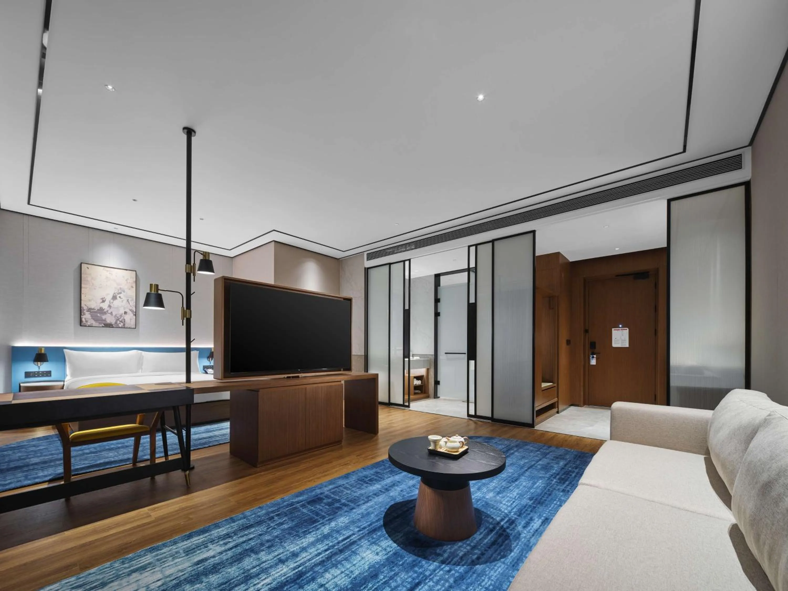 Living room in Hilton Garden Inn Huizhou North Railway Station