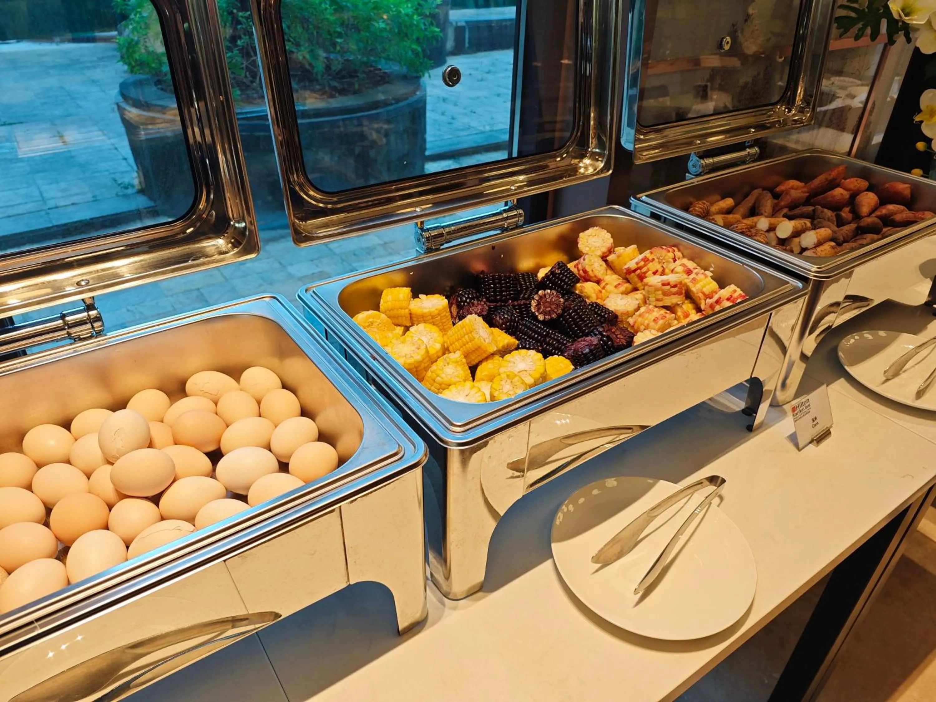 Breakfast in Hilton Garden Inn Huizhou North Railway Station