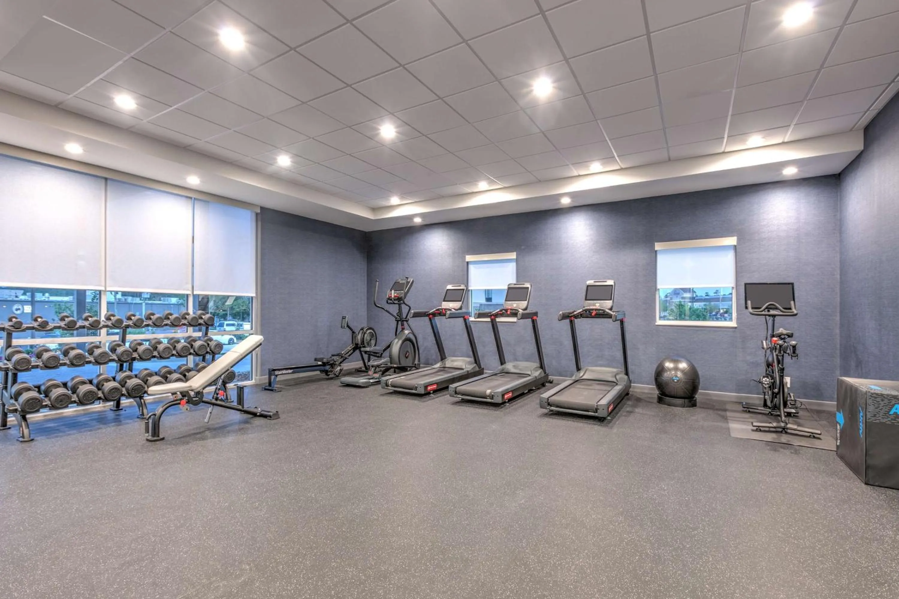 Fitness centre/facilities in Home2 Suites By Hilton Huntsville, Tx