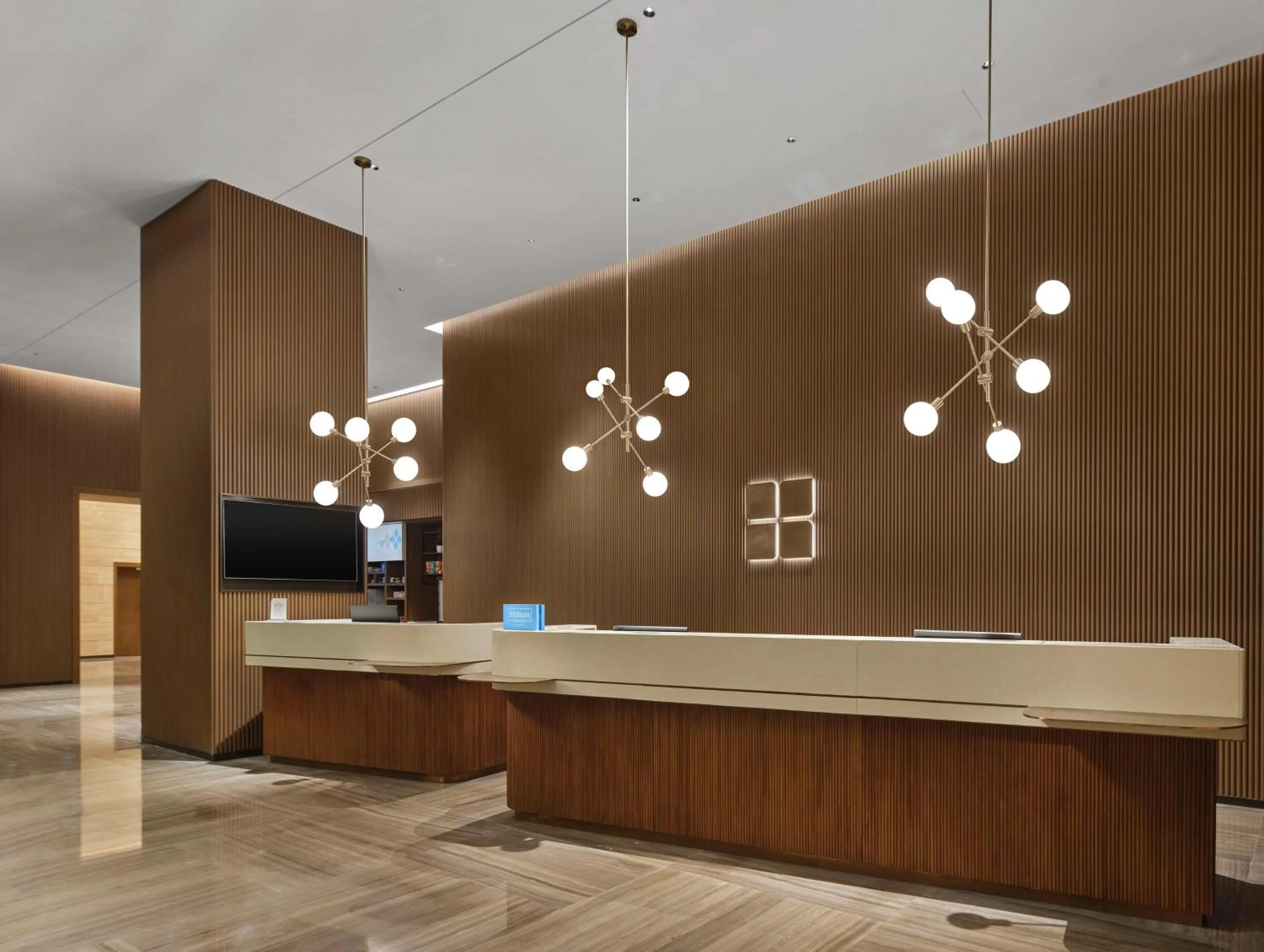 Lobby or reception in Hilton Garden Inn Ganzhou Longnan
