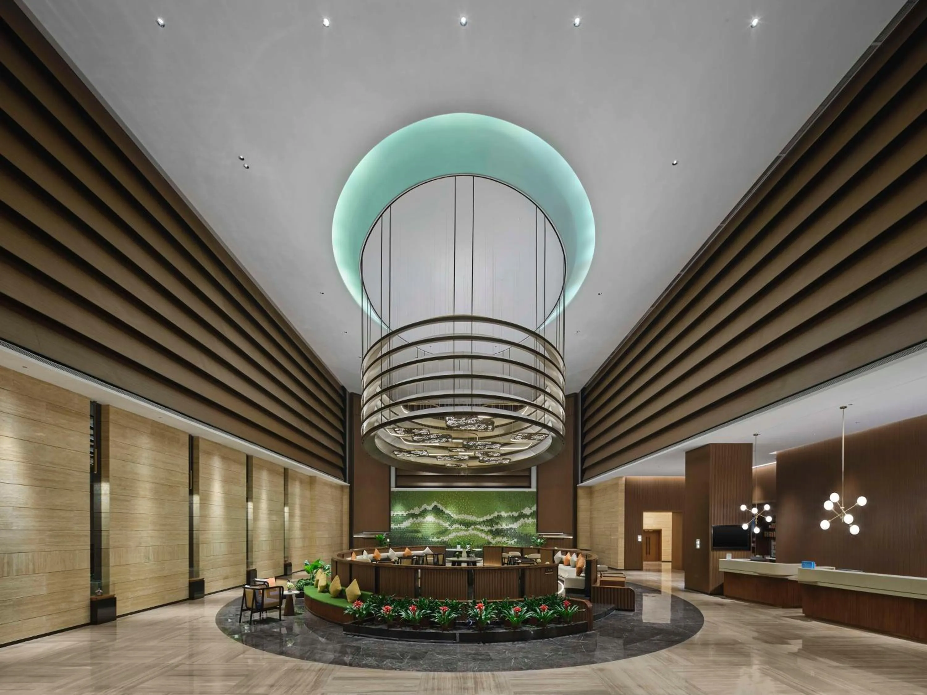 Lobby or reception in Hilton Garden Inn Ganzhou Longnan