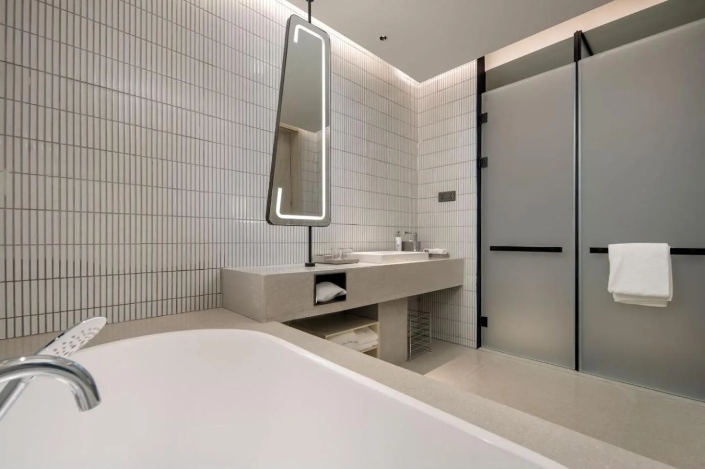Bathroom in Hilton Garden Inn Nanjing Hexi Olympic Sports Center