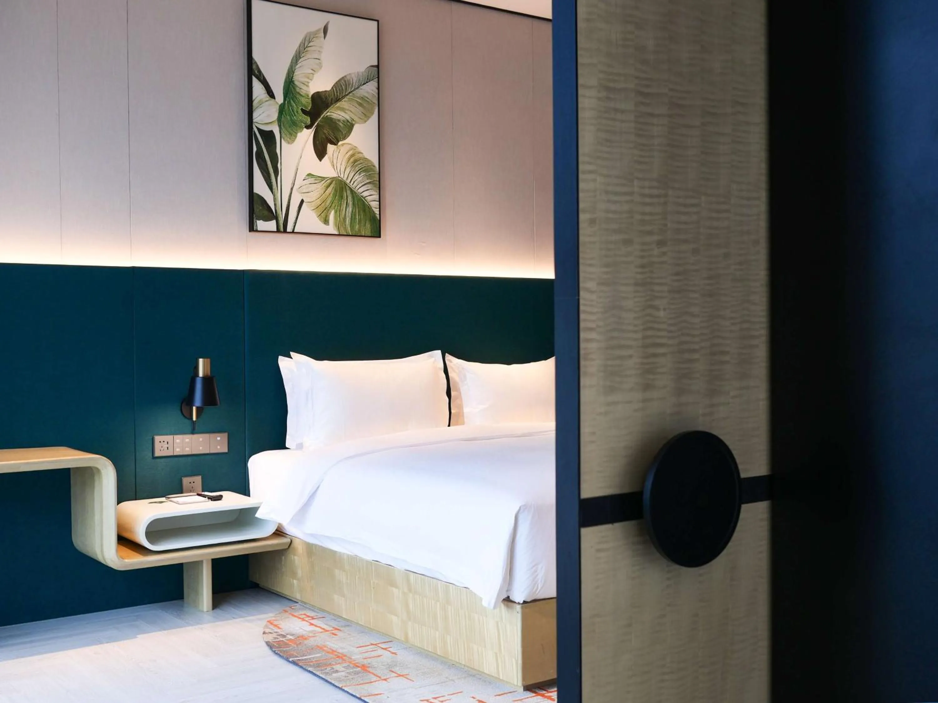 Bed in Hilton Garden Inn Nanjing Hexi Olympic Sports Center