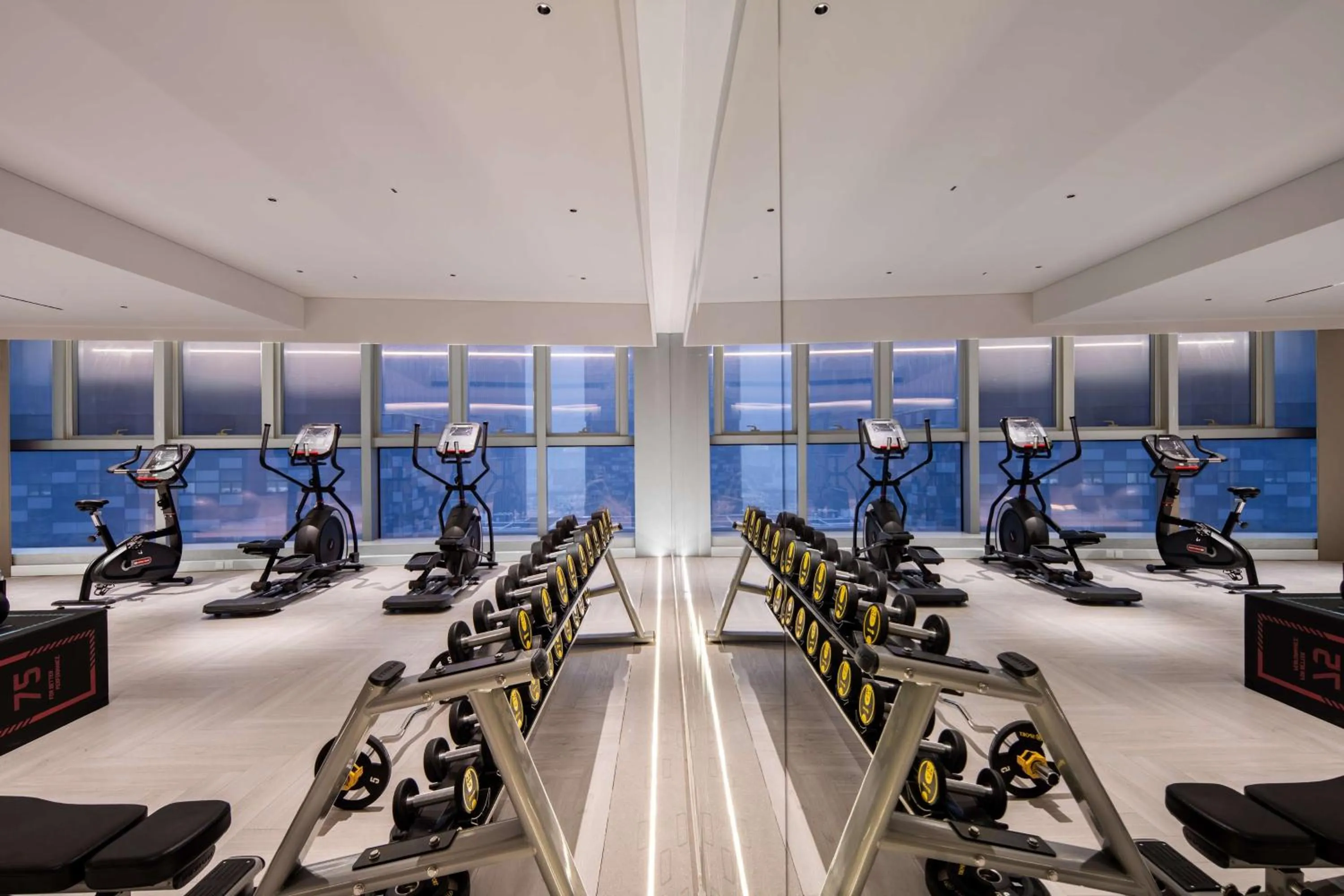Fitness centre/facilities in Hilton Garden Inn Nanjing Hexi Olympic Sports Center